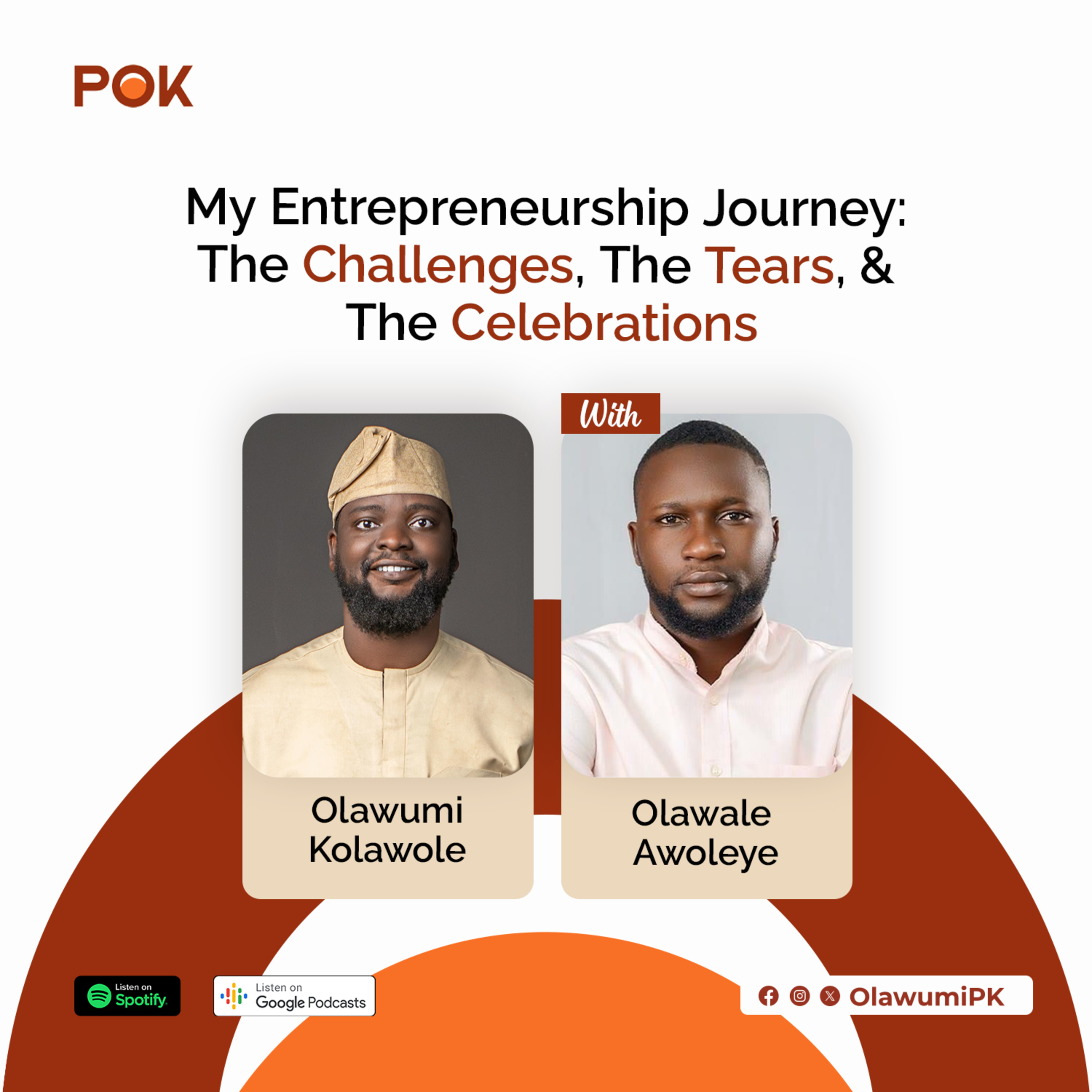 39. My Entrepreneurship Journey: The Challenges, The Tears, & The Celebrations - Olawale Awoleye episode artwork