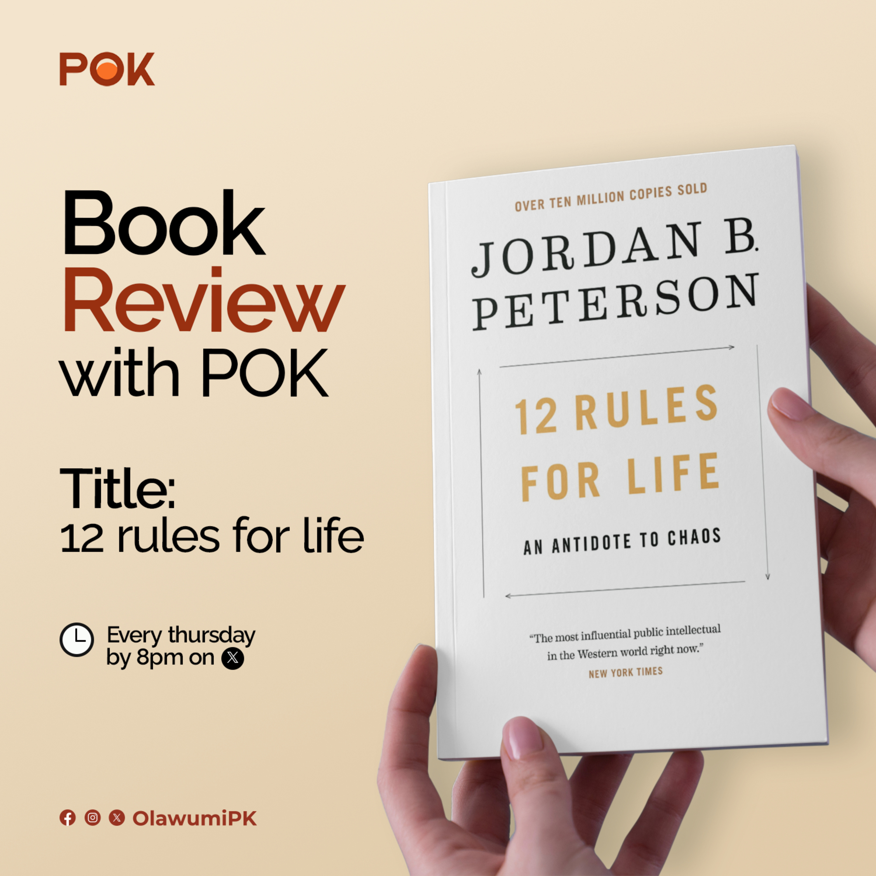 BOOK REVIEW: 12 RULES FOR LIFE - RULE 10 episode artwork