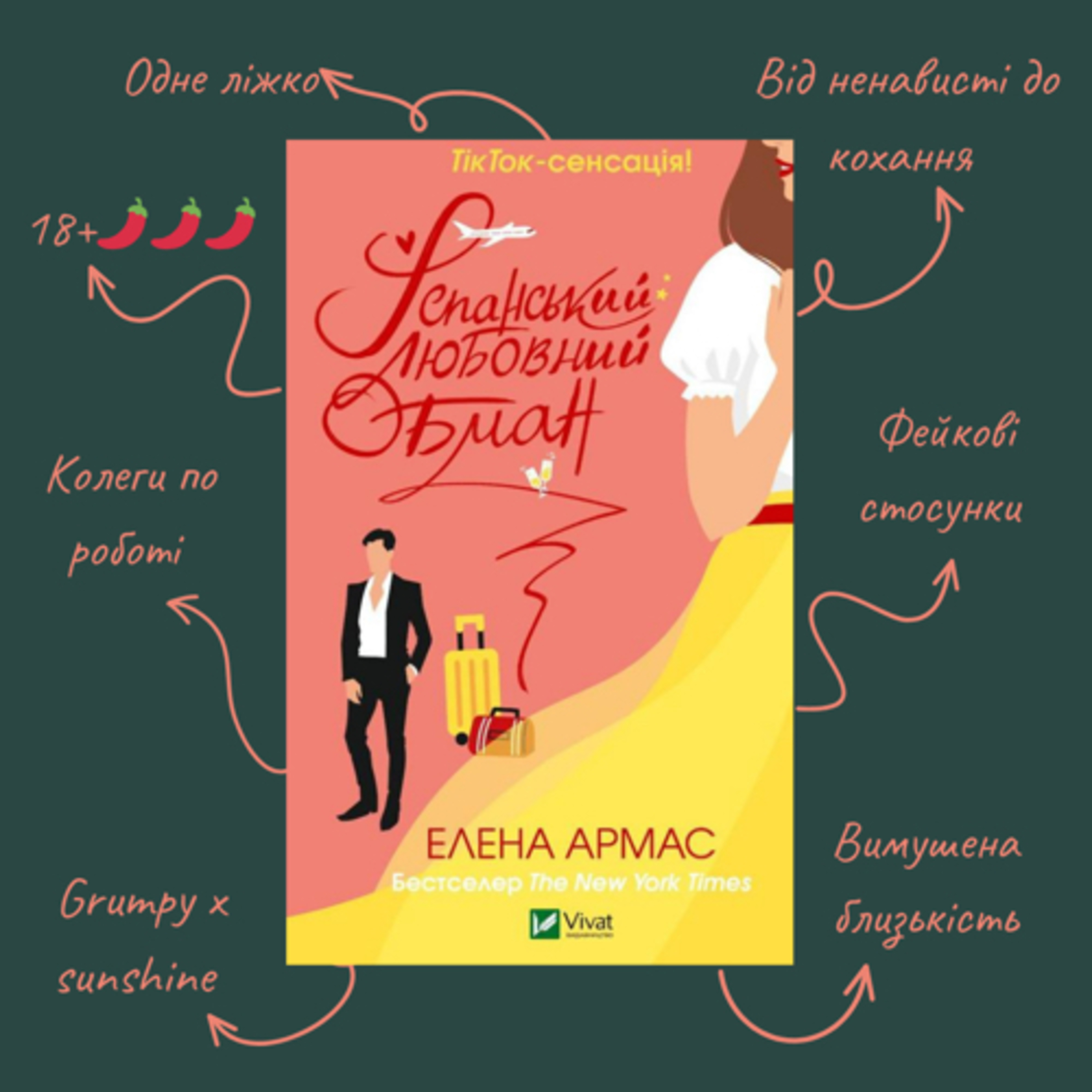 Огляд книги “Іспанський любовний обман”, (Іспанський любовний обман#1), Елена Армас episode artwork