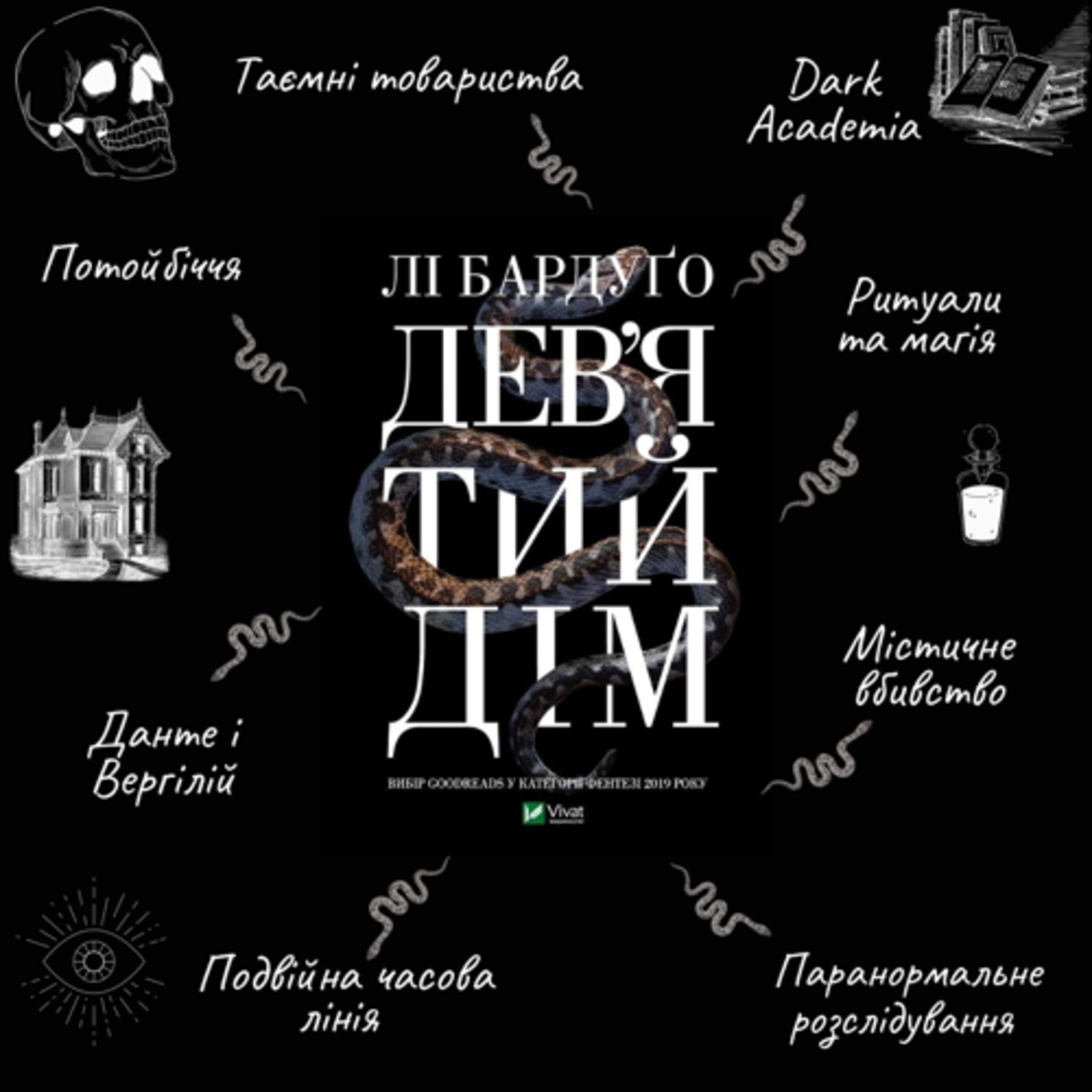 Огляд книги “Дев'ятий дім”, (Алекс Стерн#1), Лі Бордуґо episode artwork