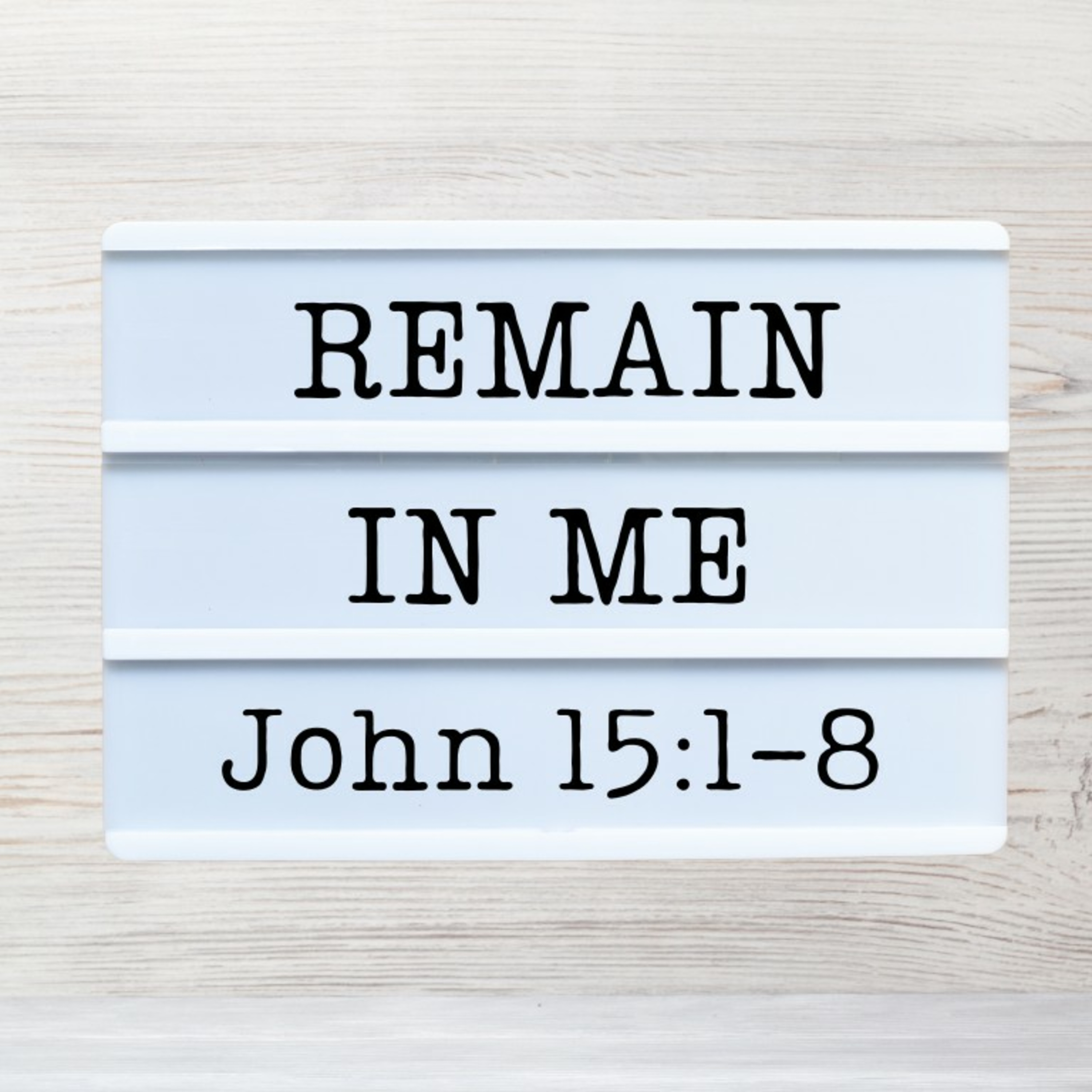 Sermon - Remain In Me - John 15:1-8 episode artwork
