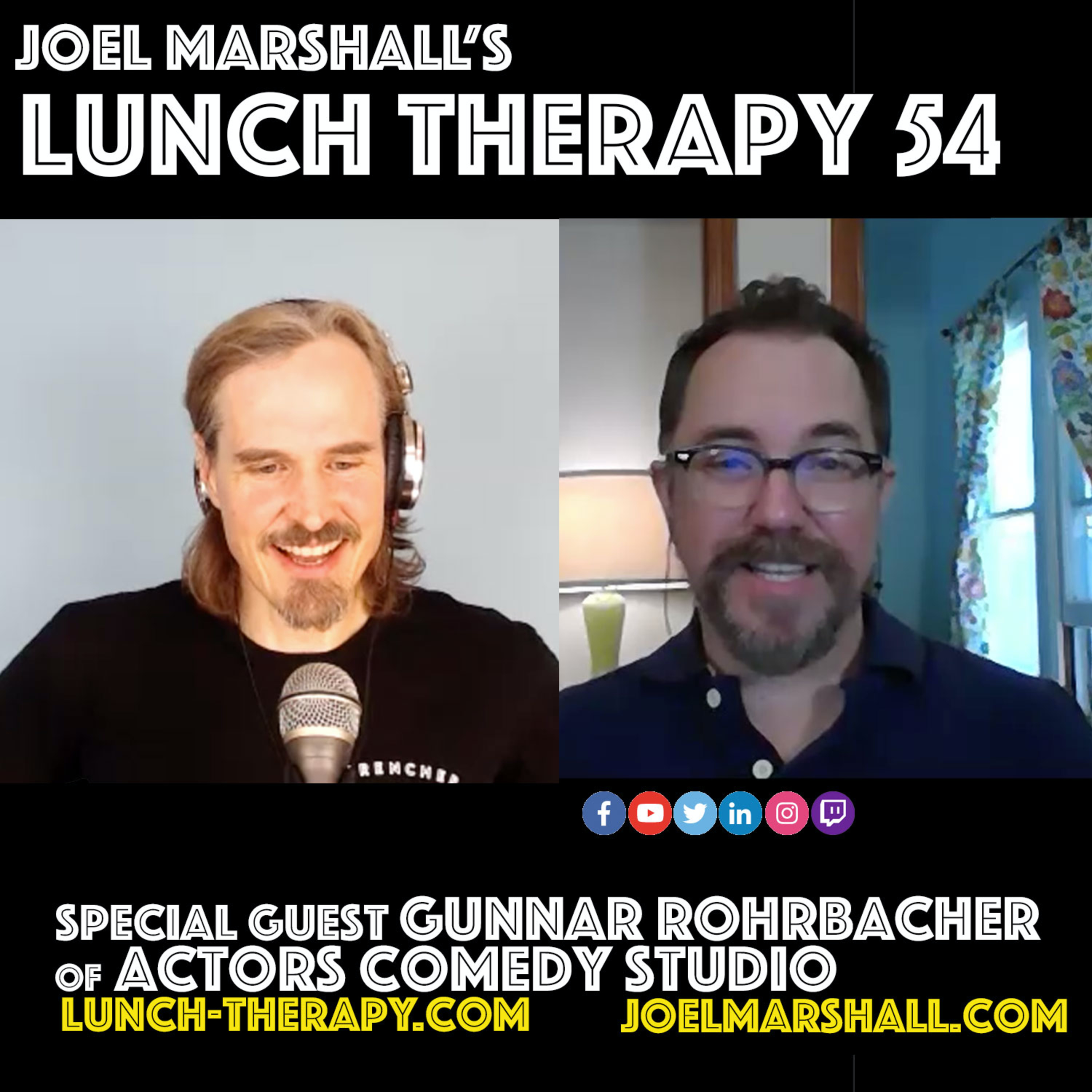 Joel Marshall\'s Lunch Therapy - Interview Friday