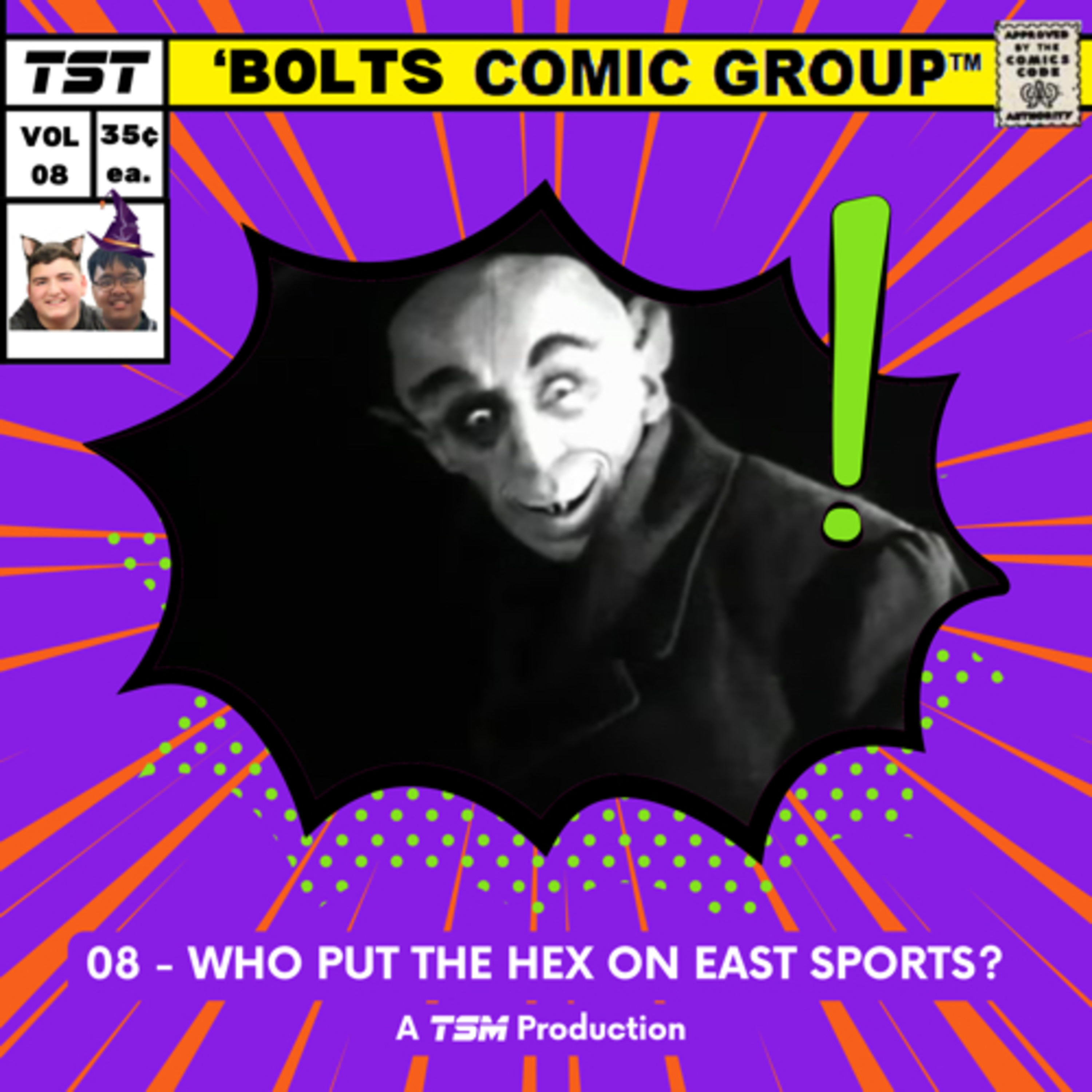 08 - Who put the hex on East sports? episode artwork