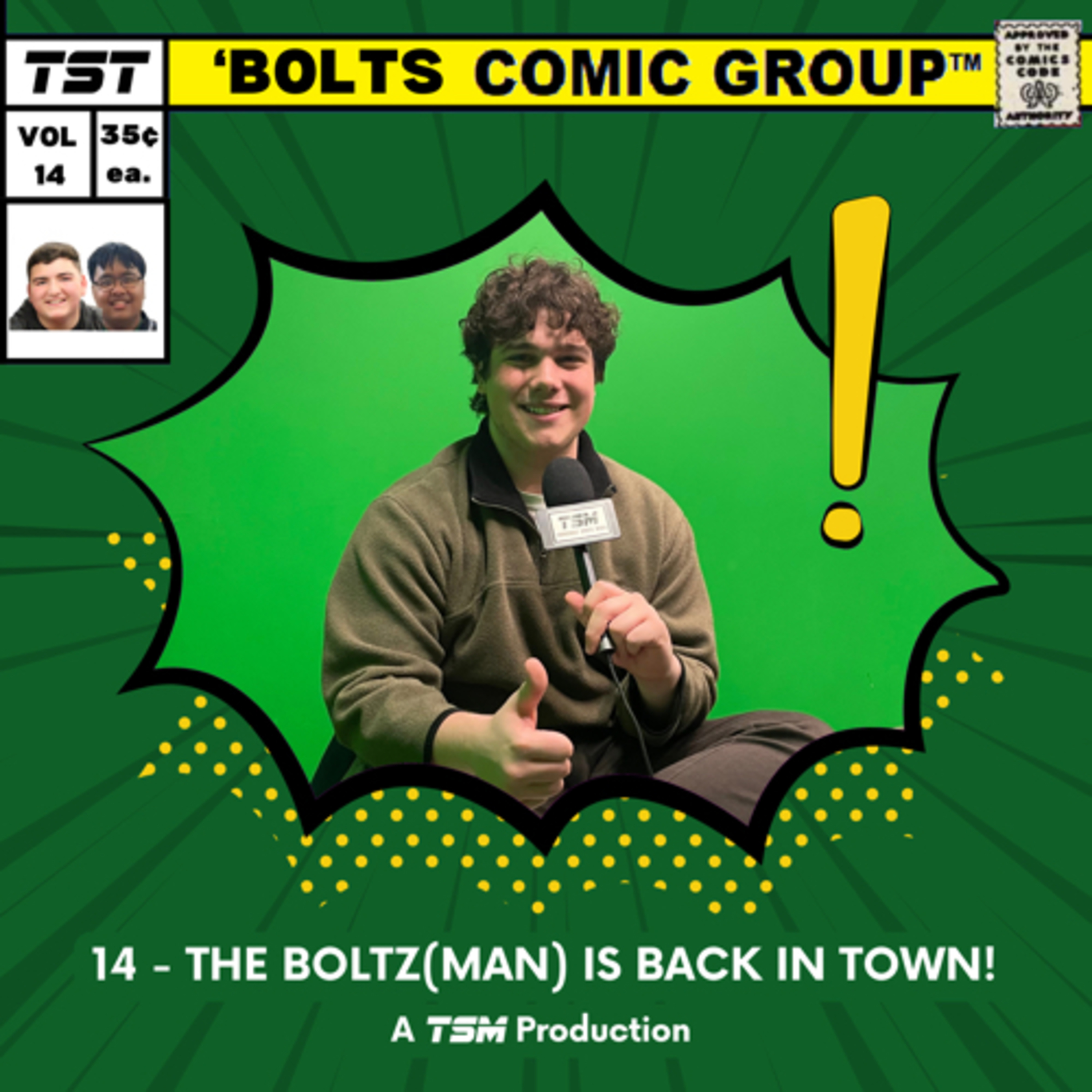 14 - The Boltz(man) is back in town! episode artwork