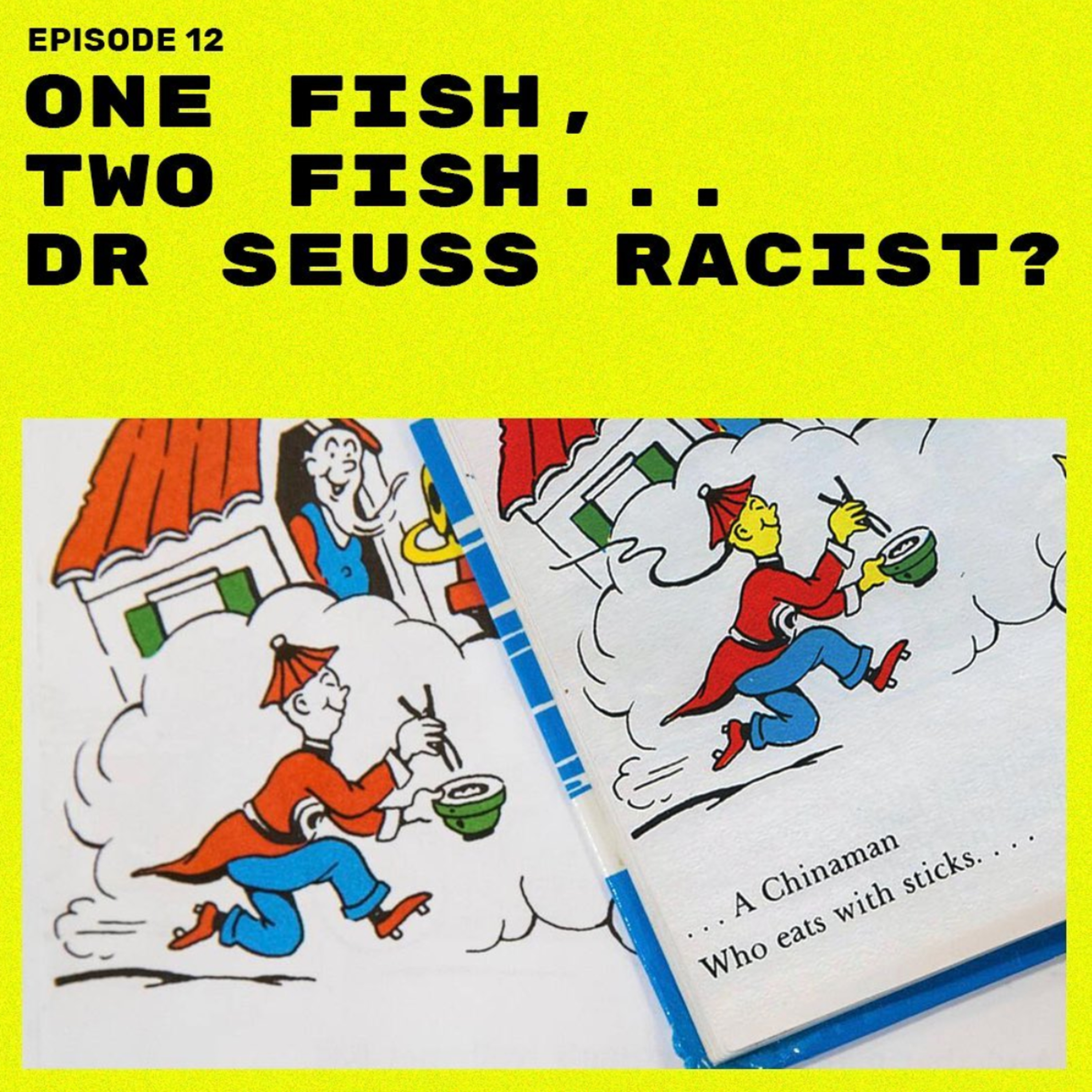 Episode 12: One Fish, Two Fish...Dr Seuss Racist?  episode artwork