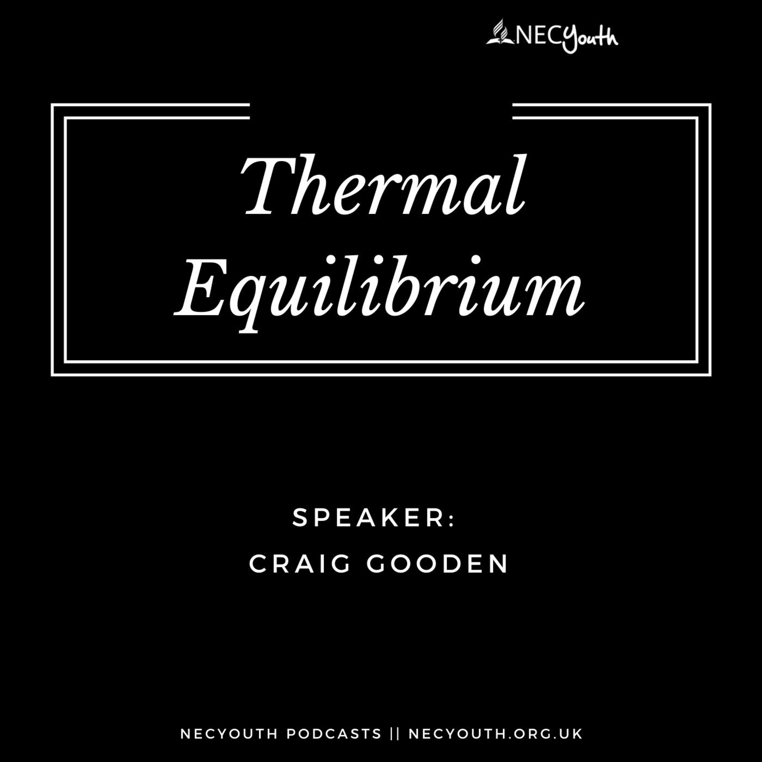 ‘Thermal Equilibrium’ – Craig Gooden episode artwork