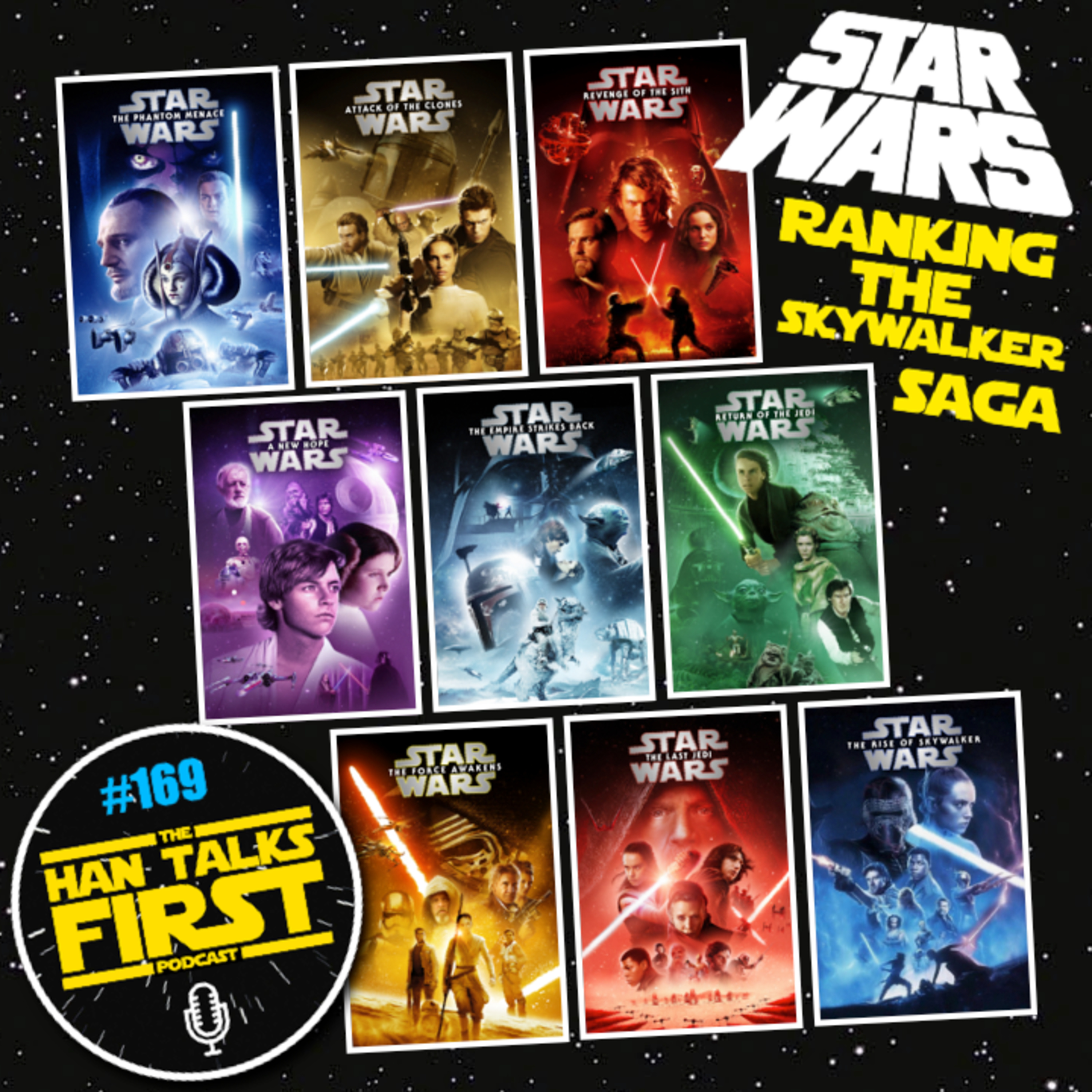 My Ranking of the Star Wars Films Worst to Best episode artwork
