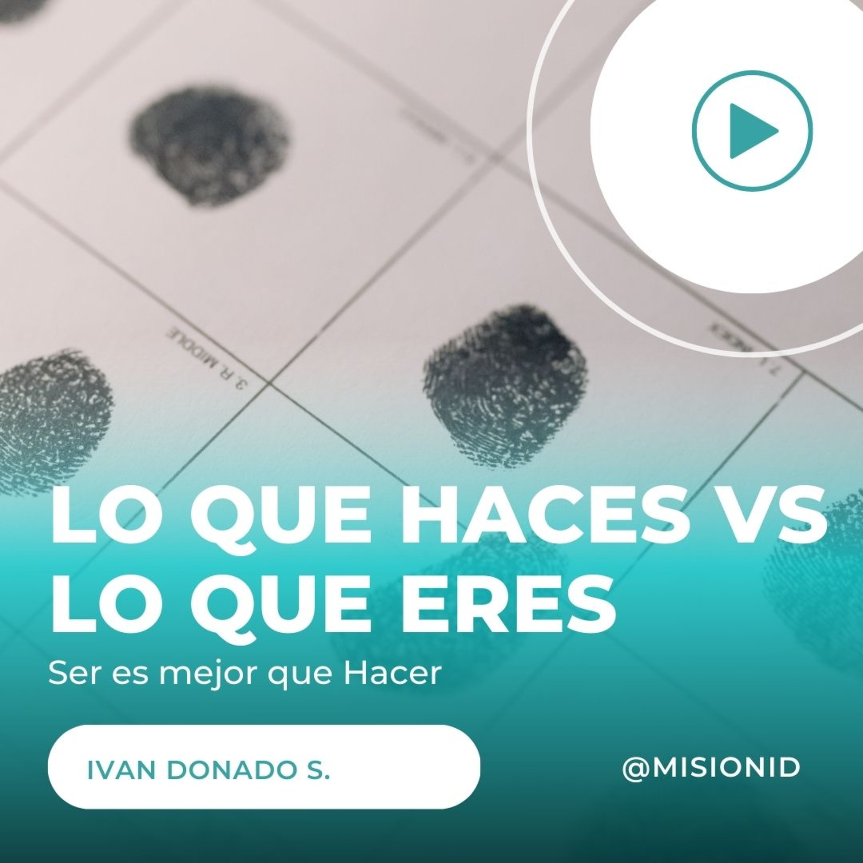 #8 | Lo Que Haces VS Lo Que Eres episode artwork