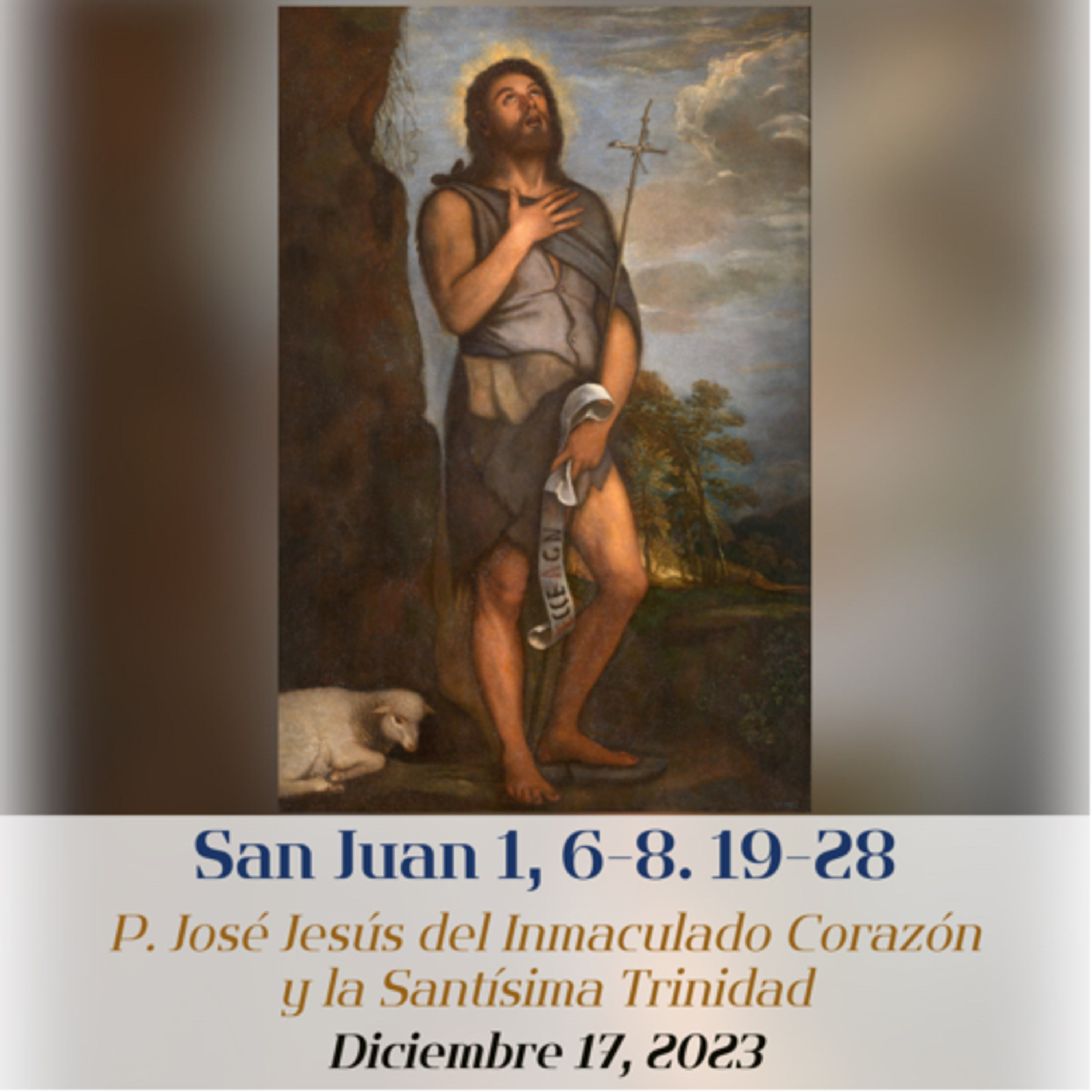 DIC 17, 2023: “Gaudete in Dominos Semper” - Regocijaos siempre en El Señor, aún en tiempos difíciles episode artwork