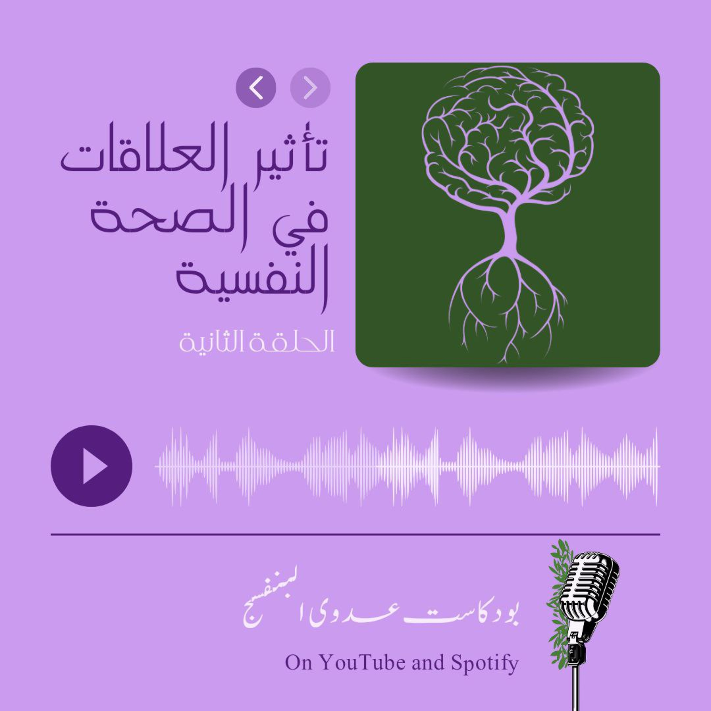 تأثير العلاقات في الصحة النفسية episode artwork