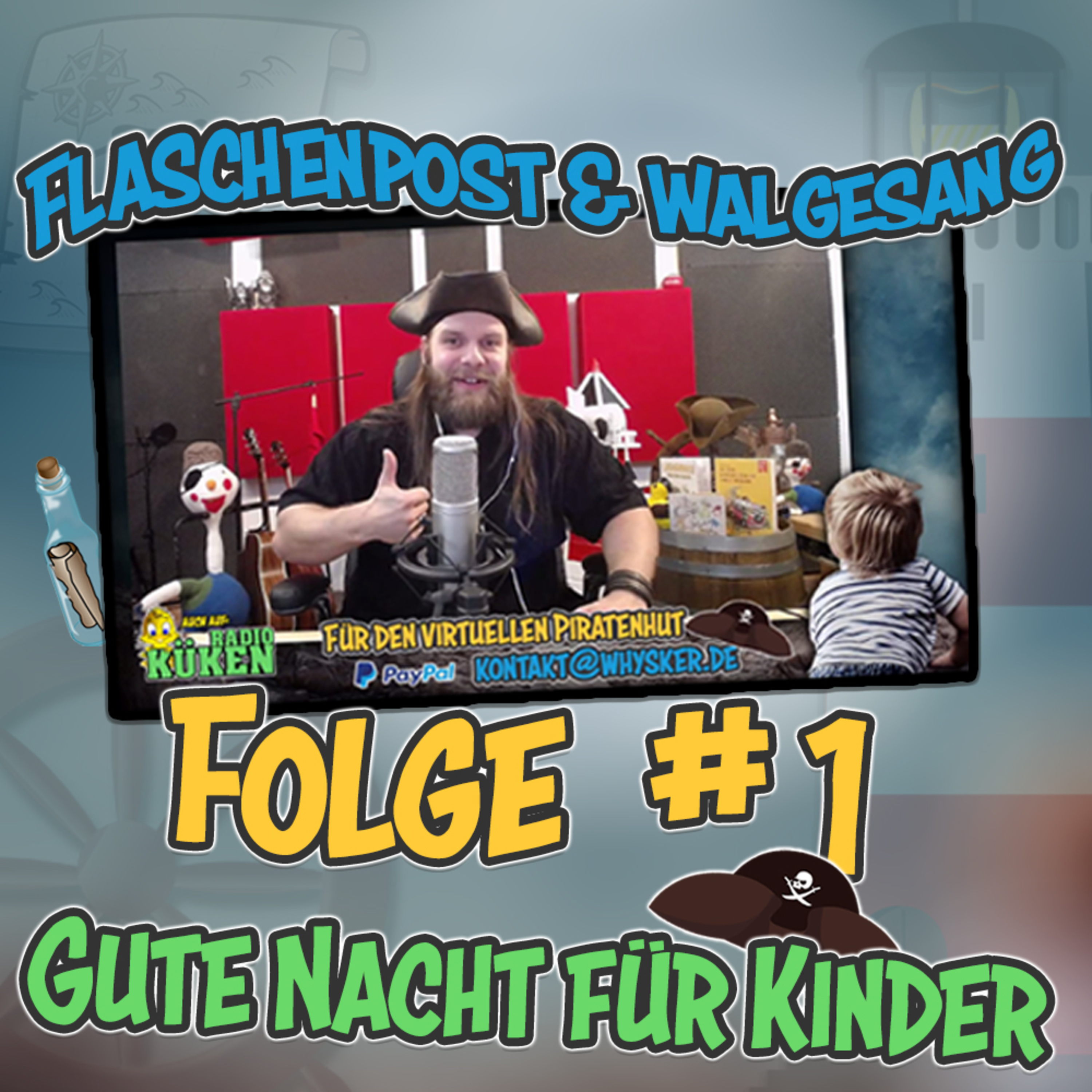 Flaschenpost & Walgesang (Gute Nacht für Kinder)