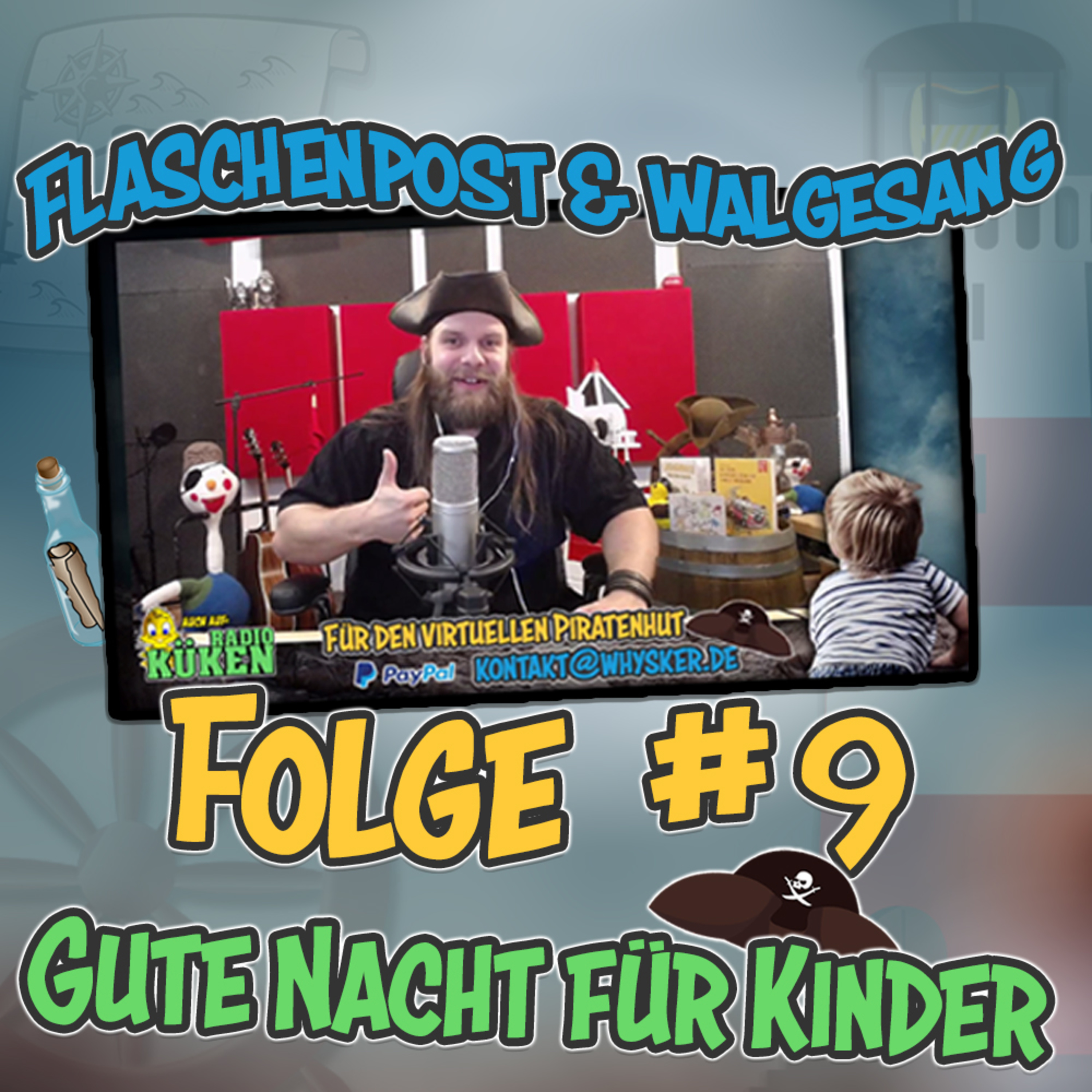 Flaschenpost & Walgesang (Gute Nacht für Kinder)