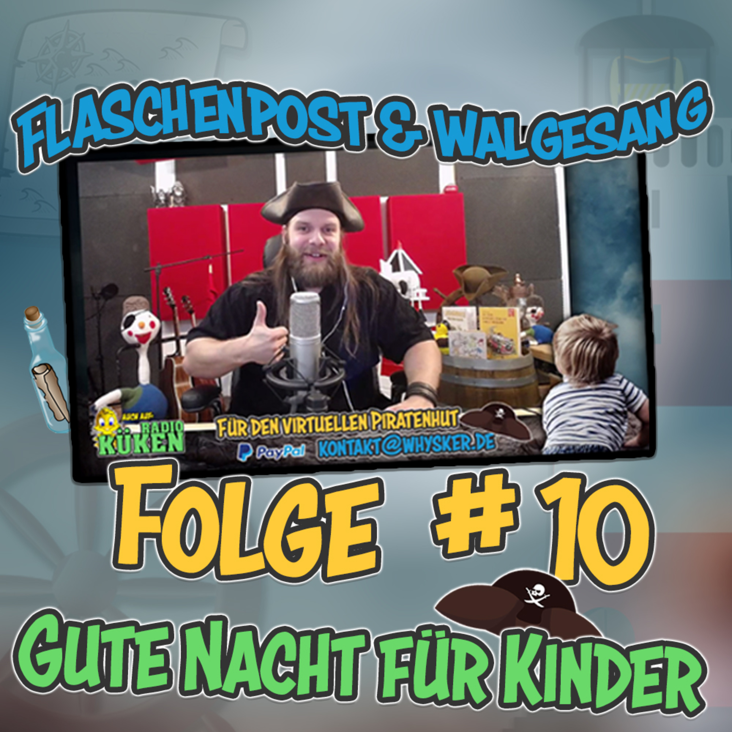 Flaschenpost & Walgesang (Gute Nacht für Kinder)