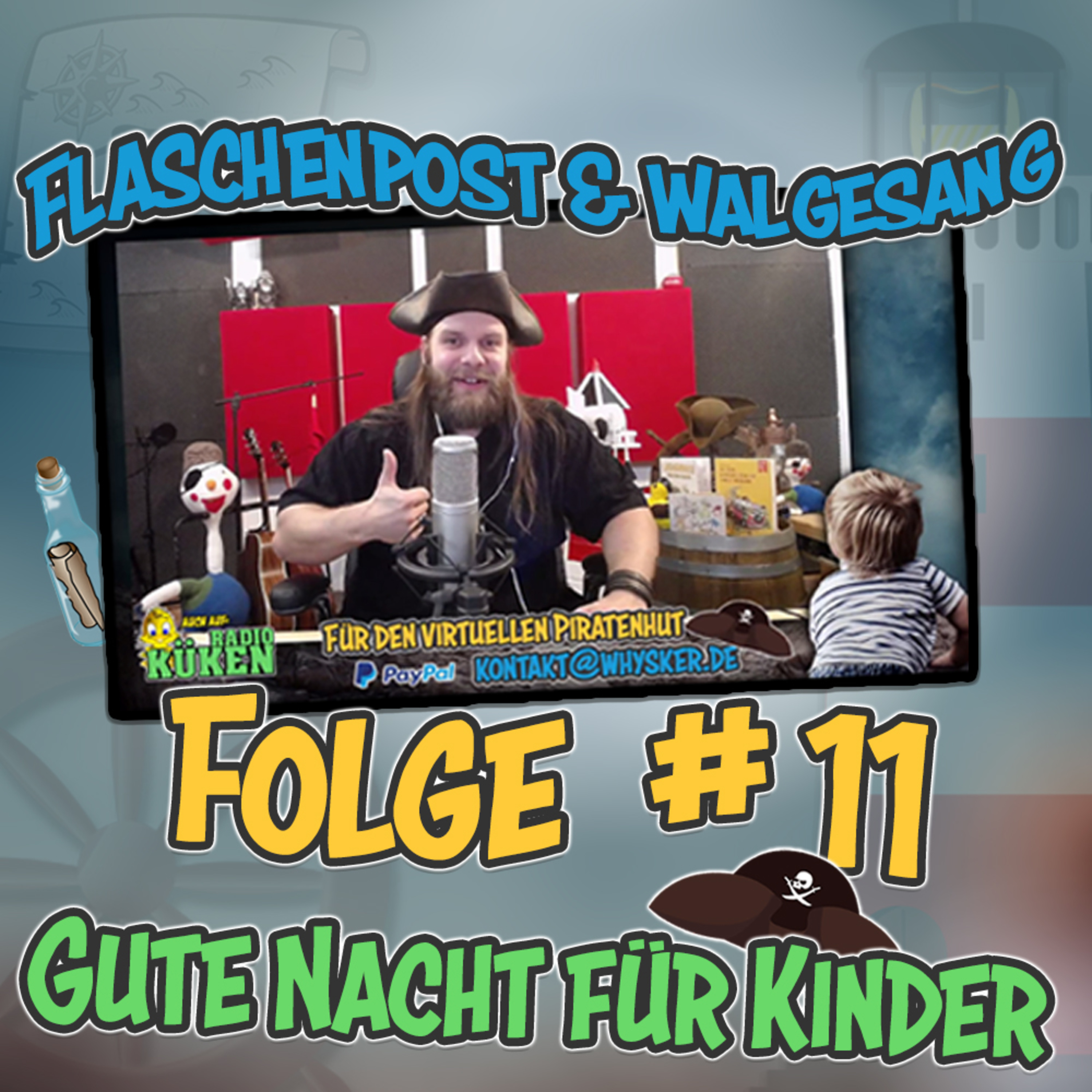 Flaschenpost & Walgesang (Gute Nacht für Kinder)