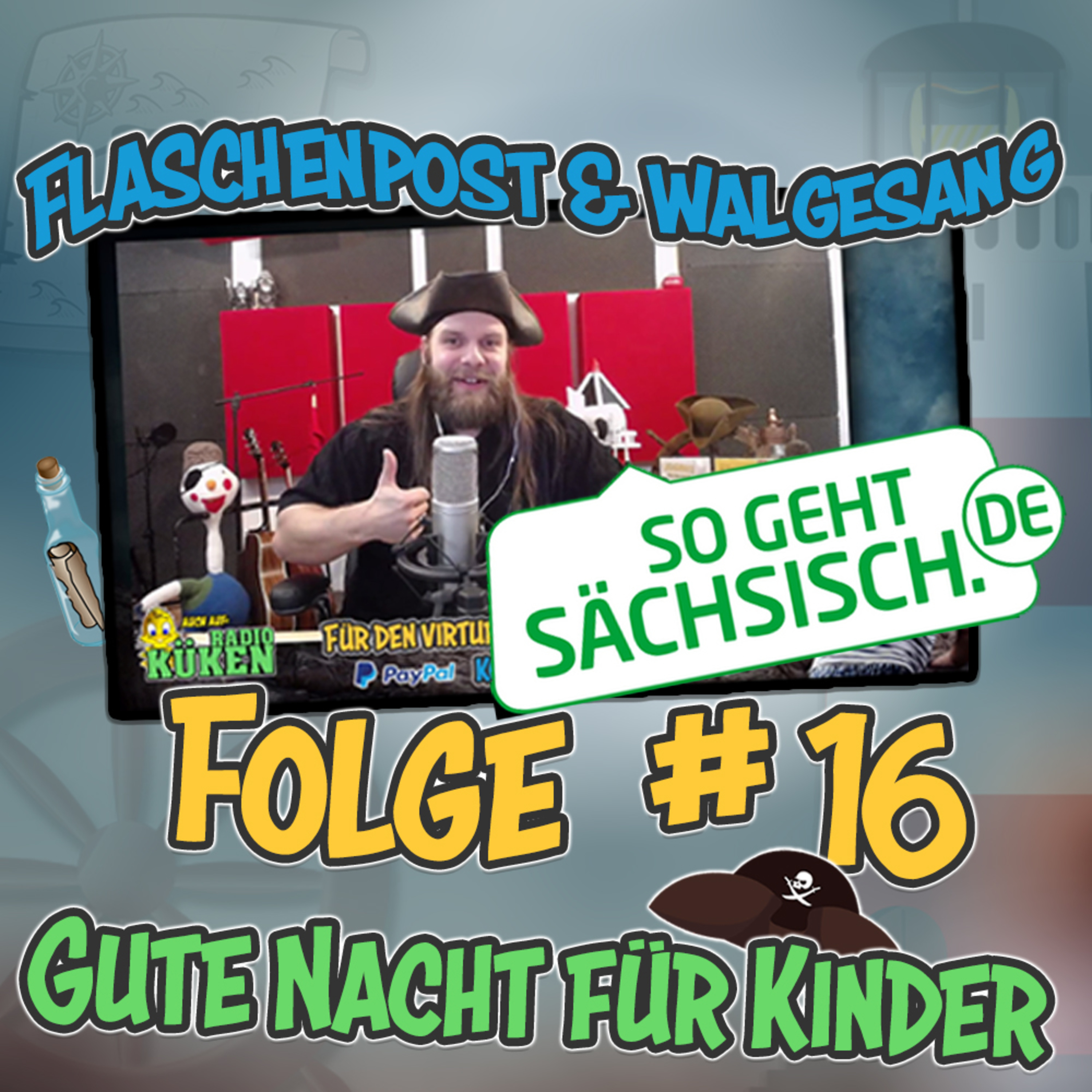 Flaschenpost & Walgesang (Gute Nacht für Kinder)