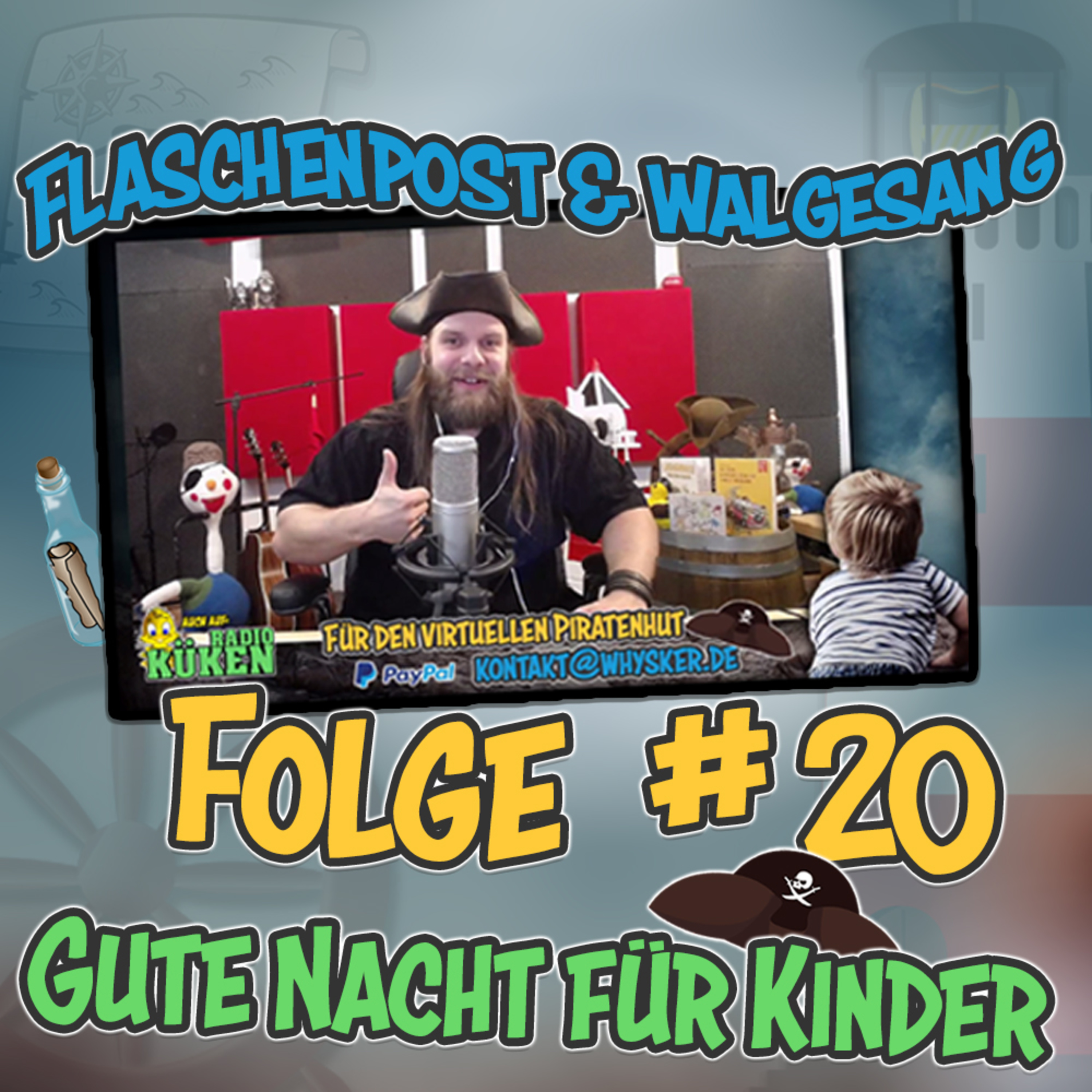 Flaschenpost & Walgesang (Gute Nacht für Kinder)