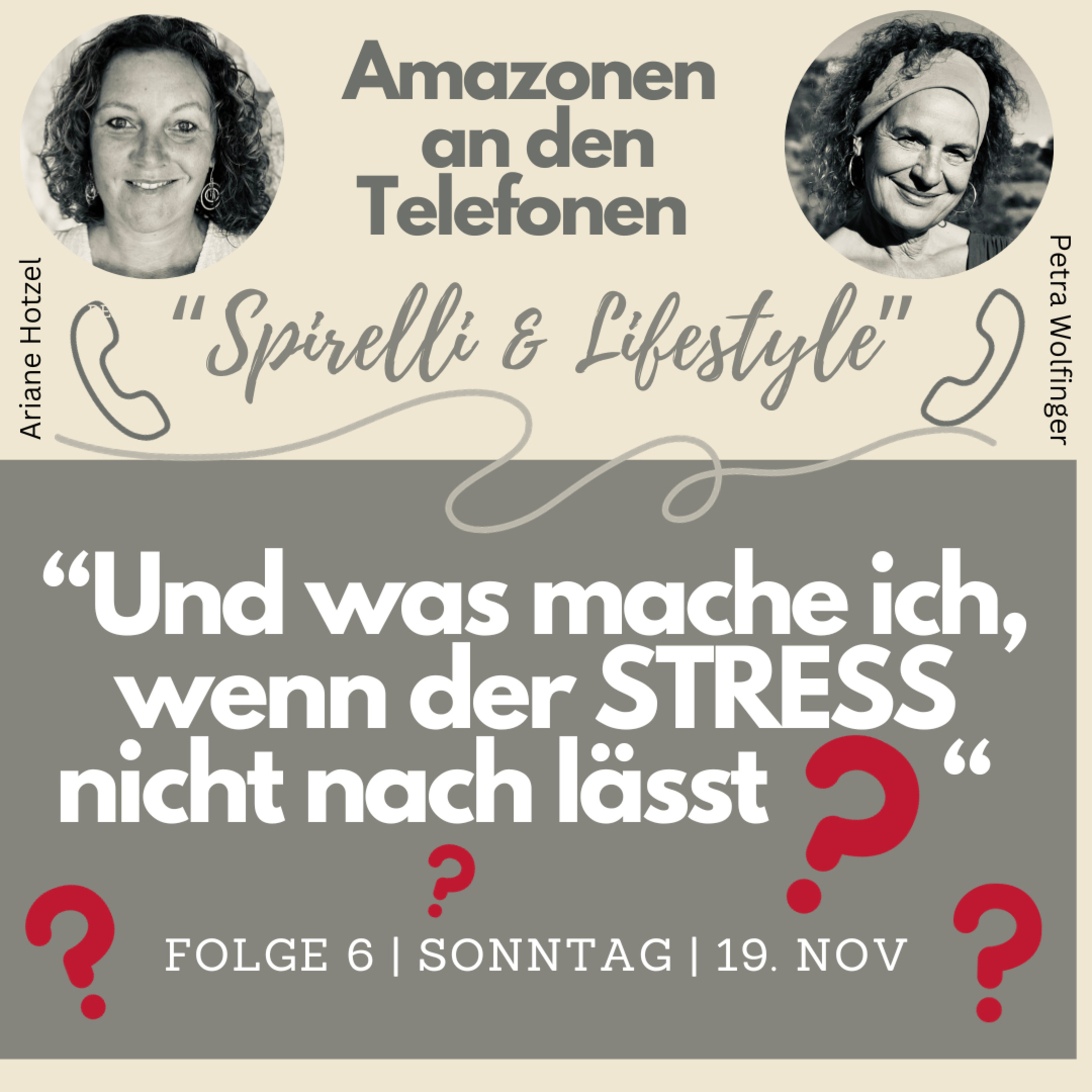 Amazonen-Talk | Ariane und Petra, die Amazonen an den Telefonen | amazonentalk