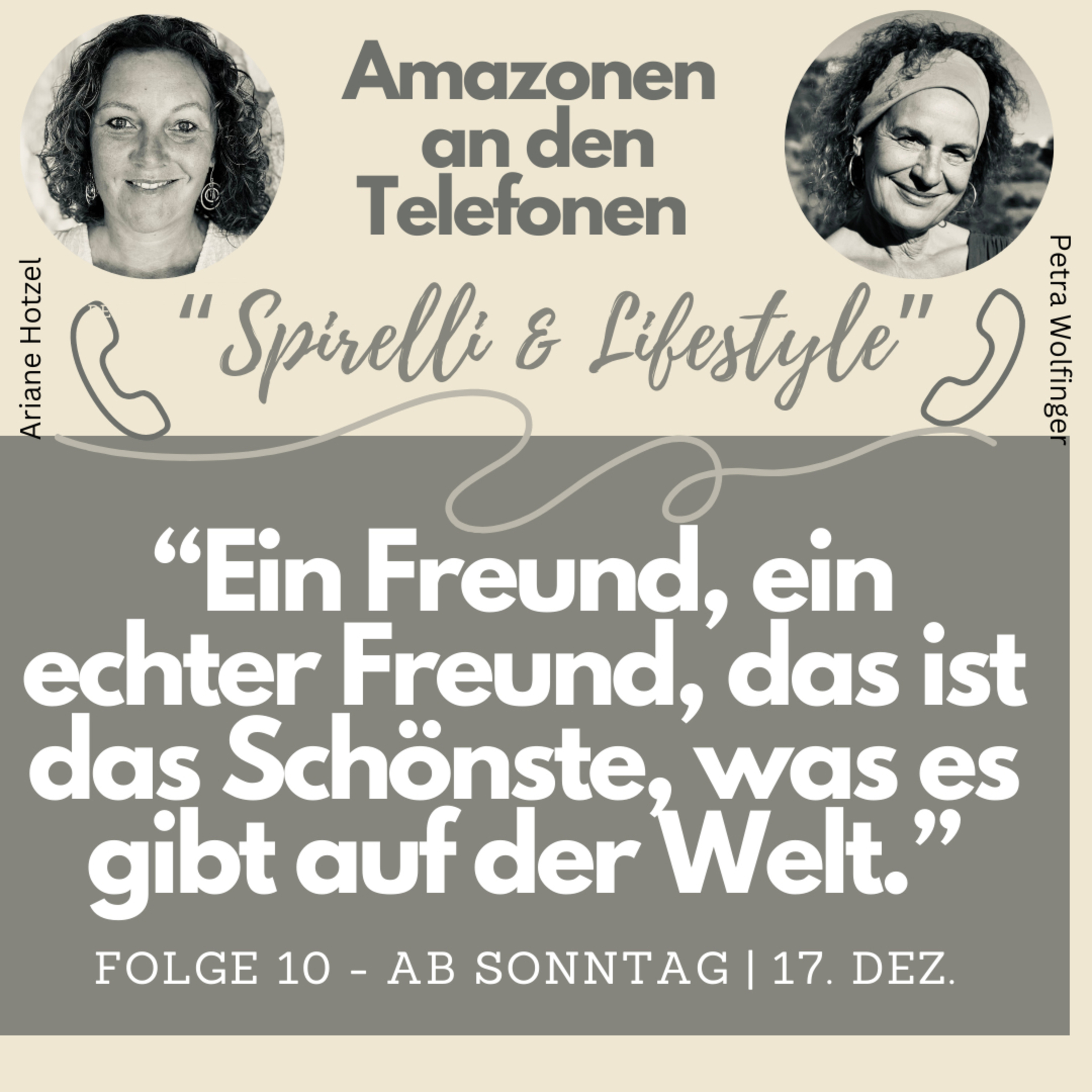 Amazonen-Talk | Ariane und Petra, die Amazonen an den Telefonen | amazonentalk