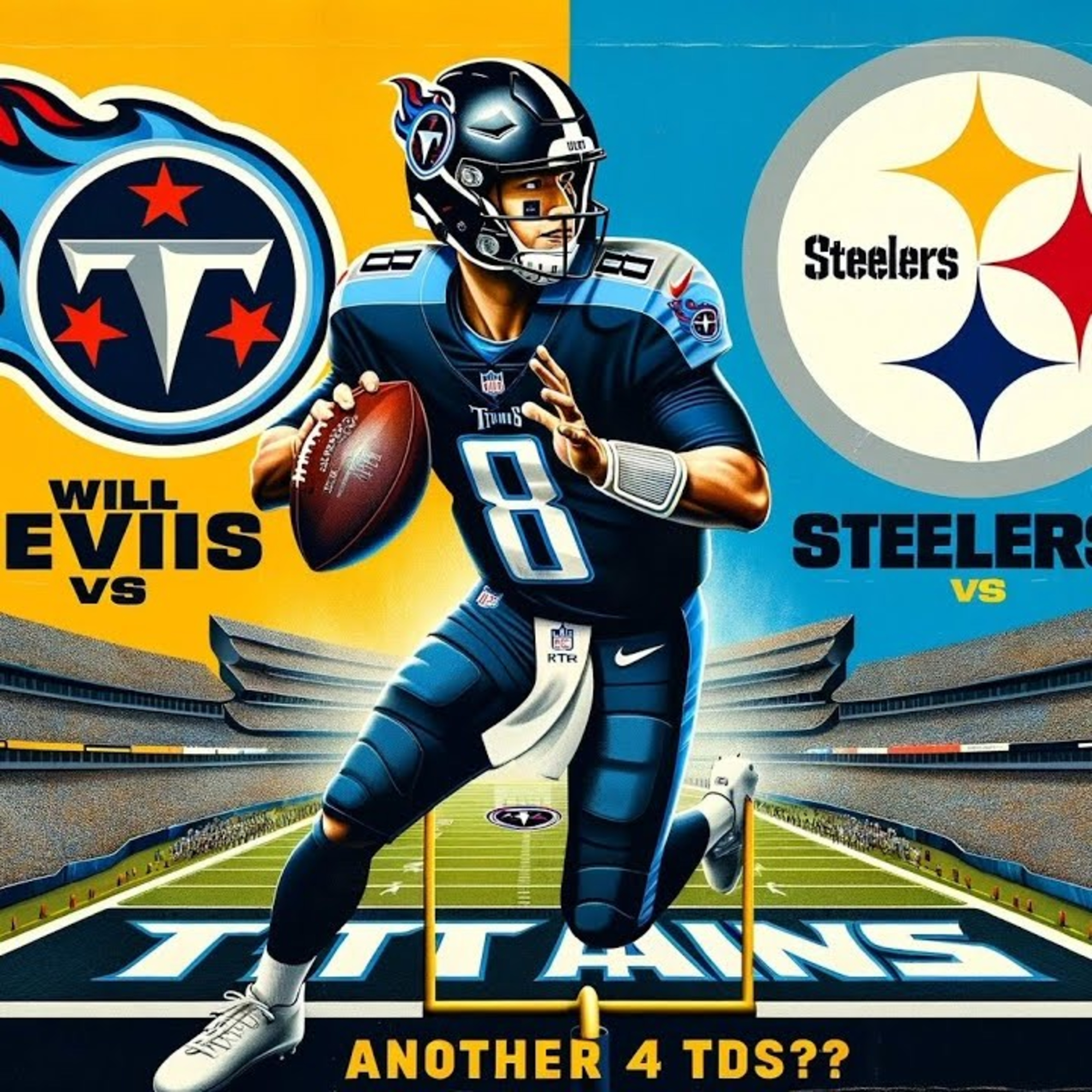 Will Levis Takes on the Steelers episode artwork