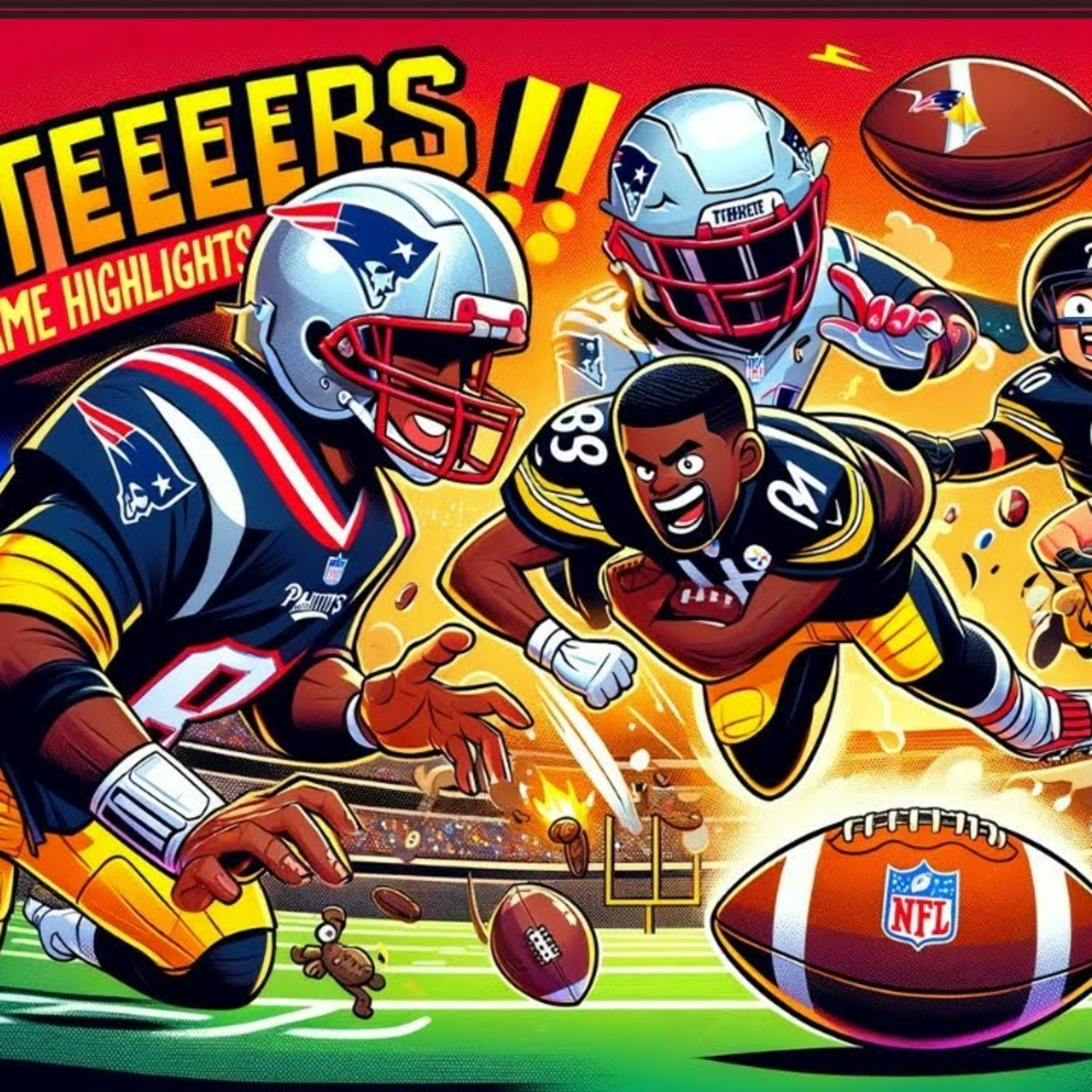 Patriots vs Steelers: Epic Highlights & Zappe's Magic Throws! episode artwork