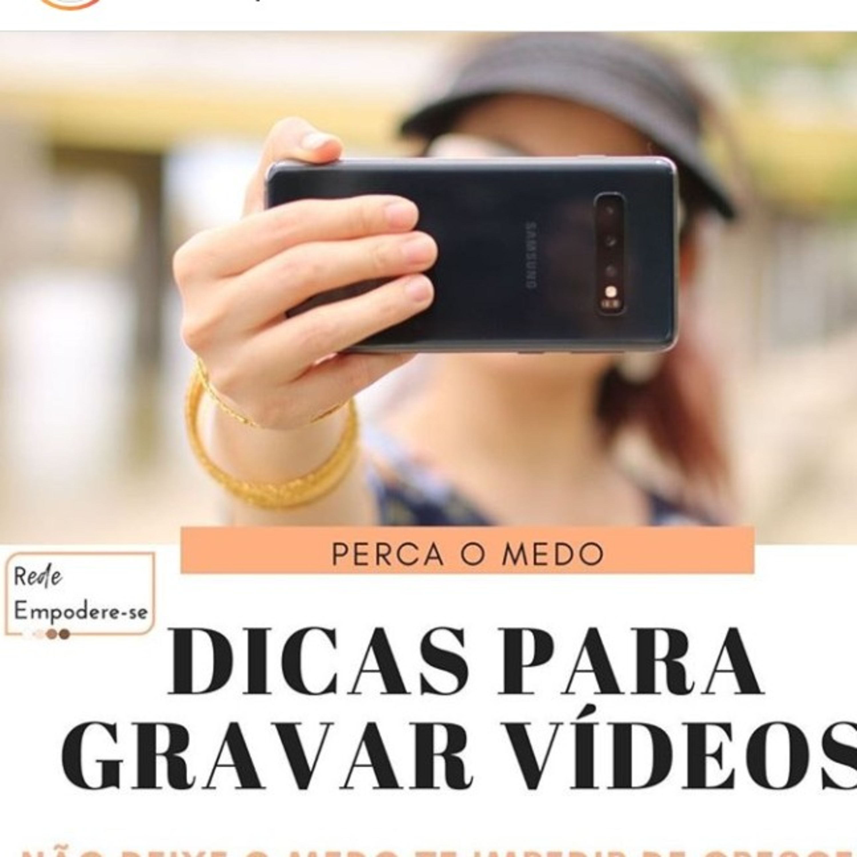 Dicas práticas de como gravar vídeos pra Redes Sociais. episode artwork