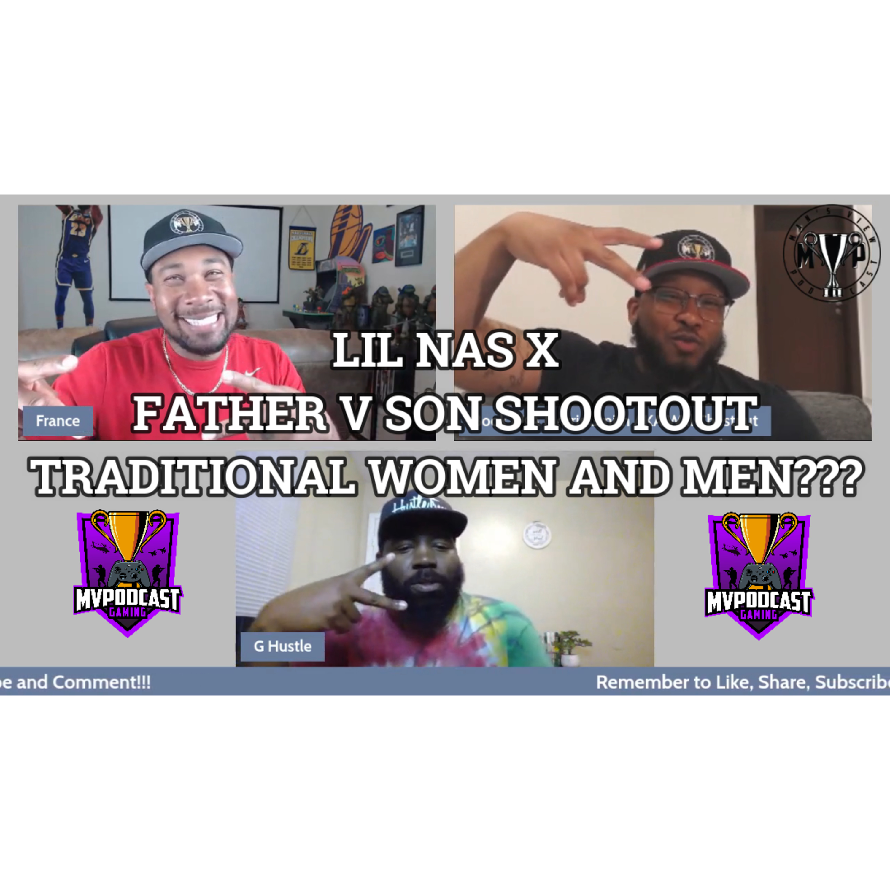Lil Nas X, Father Son Shootout and The Traditional Woman and Man episode artwork
