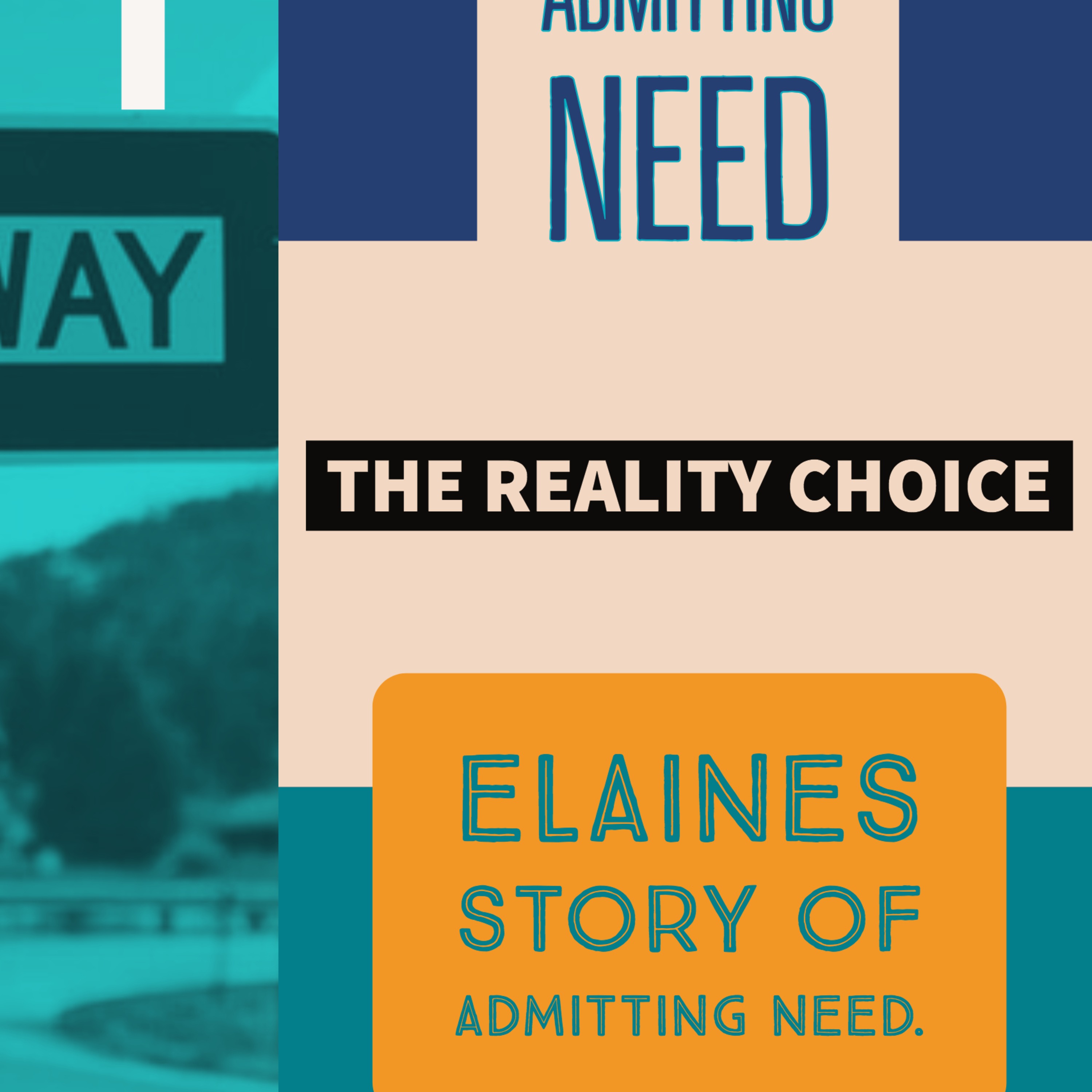 Elaines Story: Admitting Need; The Reality Choice episode artwork