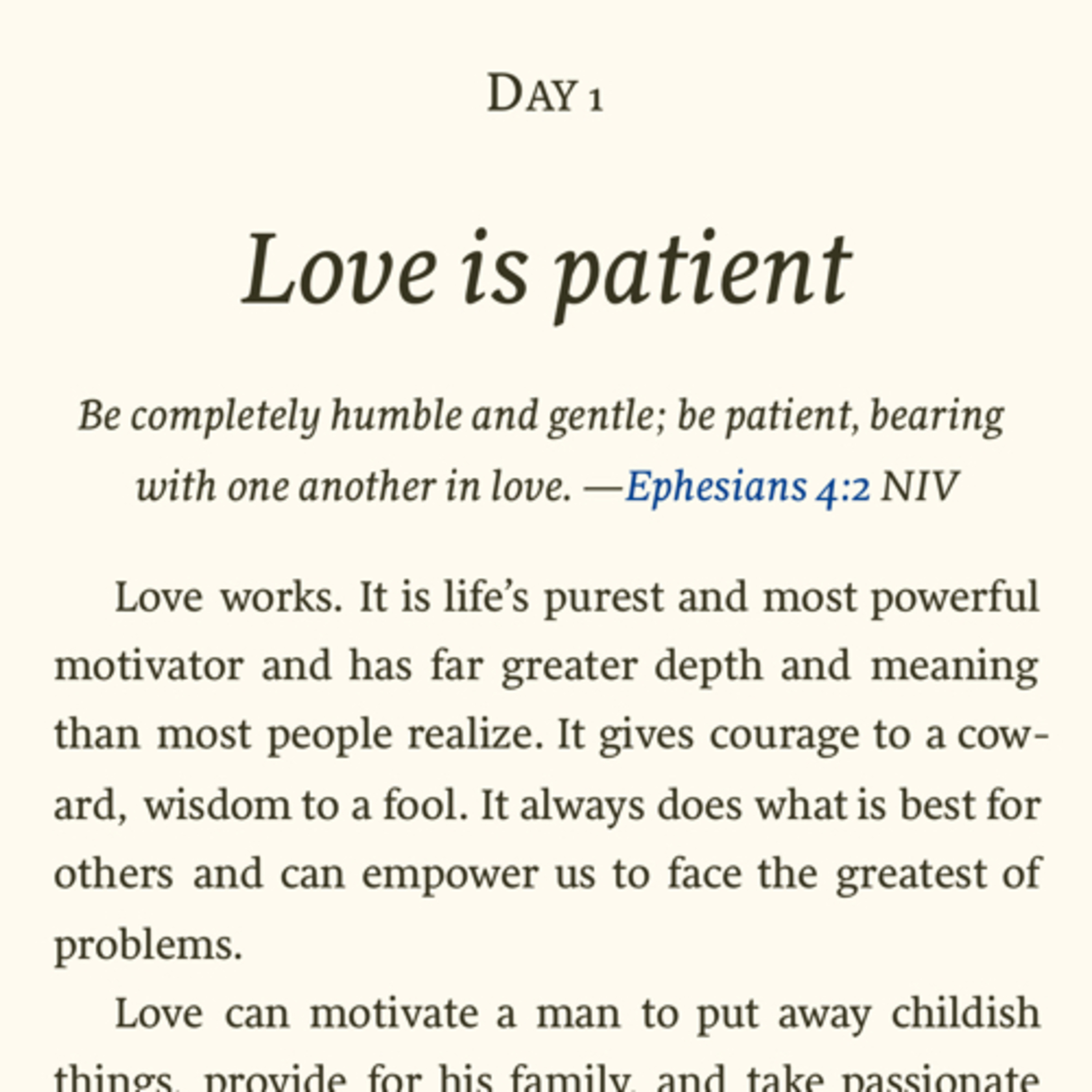 The Love Dare Episode 1 Ch 1: Love is patient