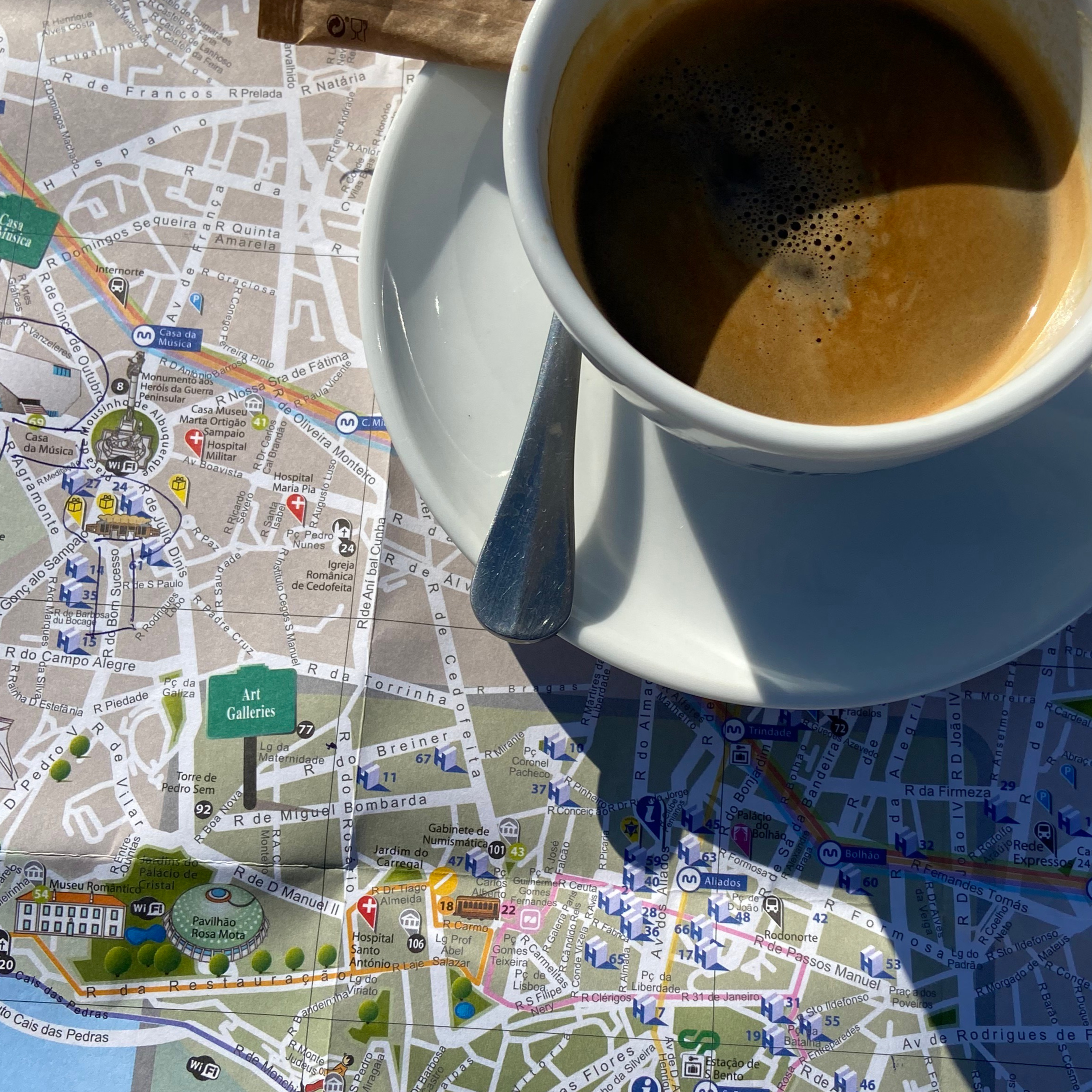 The one about coffee NOT travel. WSG/Caleb