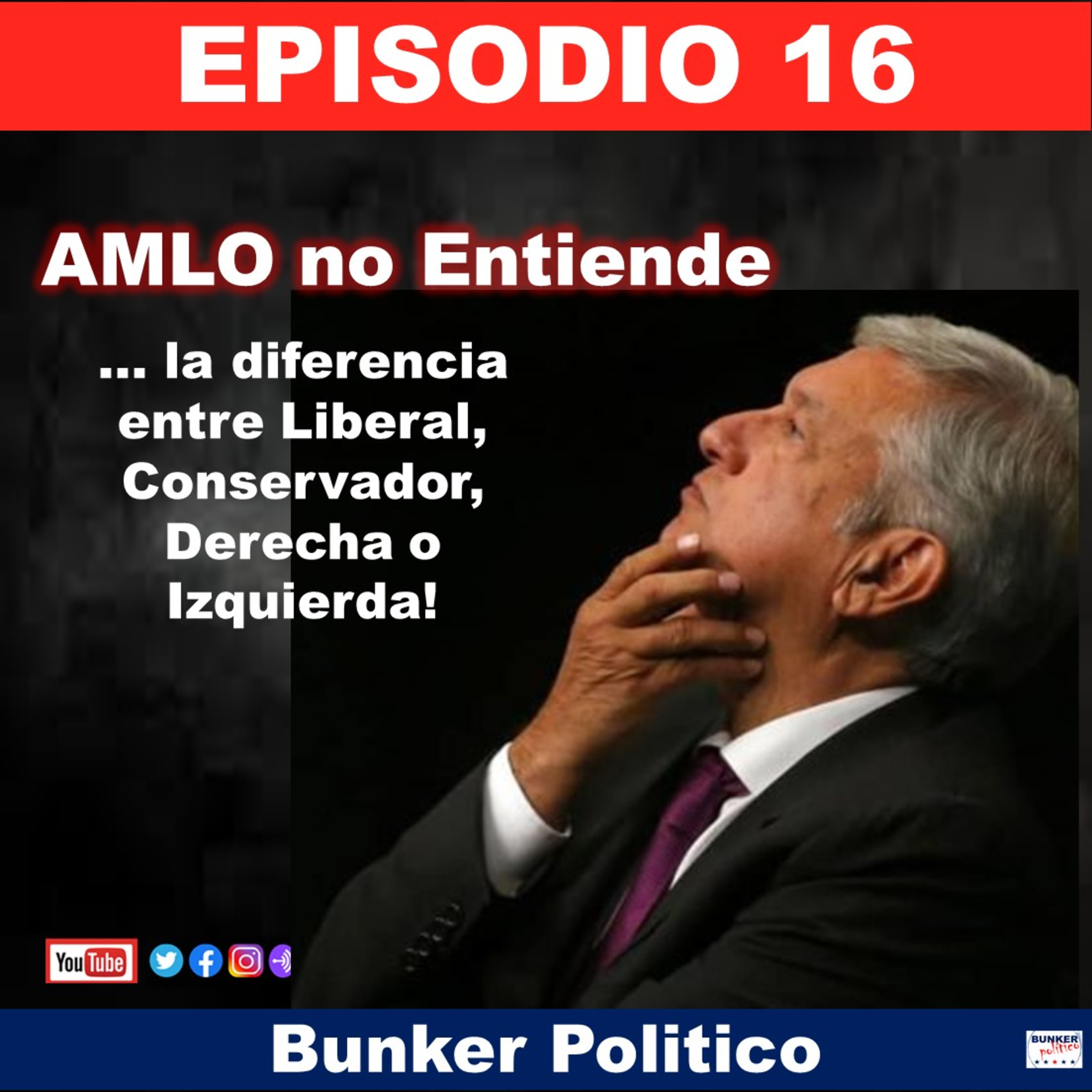 T1E16: AMLO No Entiendo la Diferencia episode artwork
