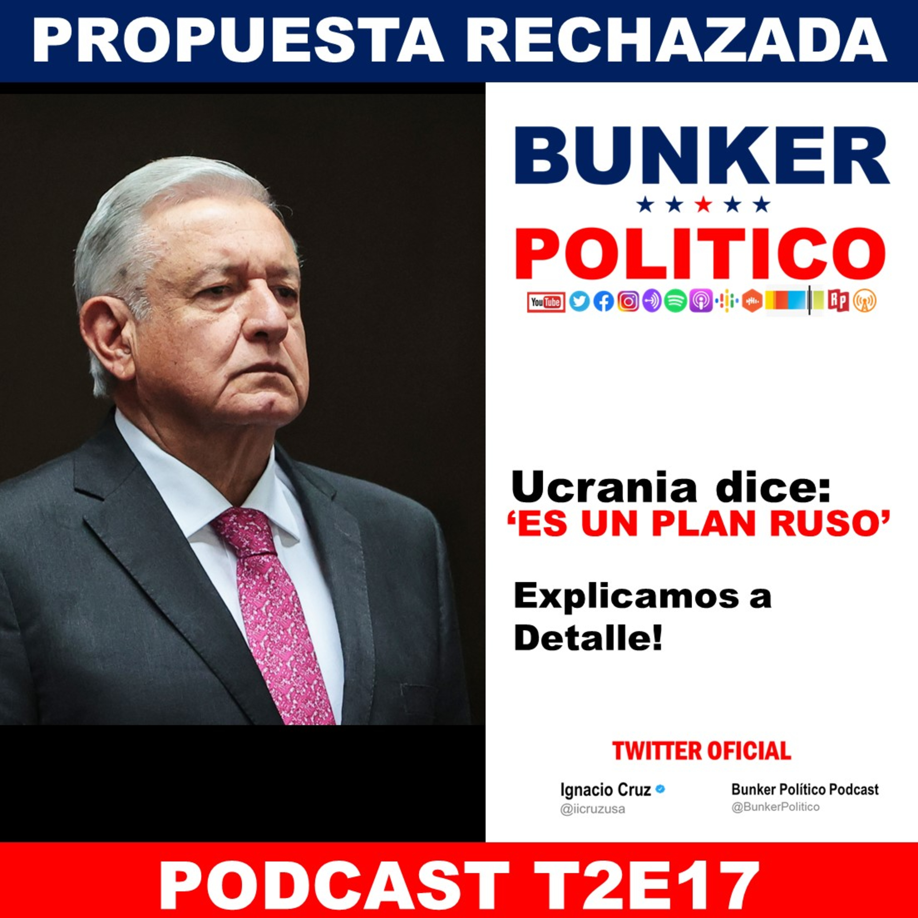 PROPUESTA RECHAZADA | Ucrania y Rusia Rechazan Propuesta de Paz de México episode artwork