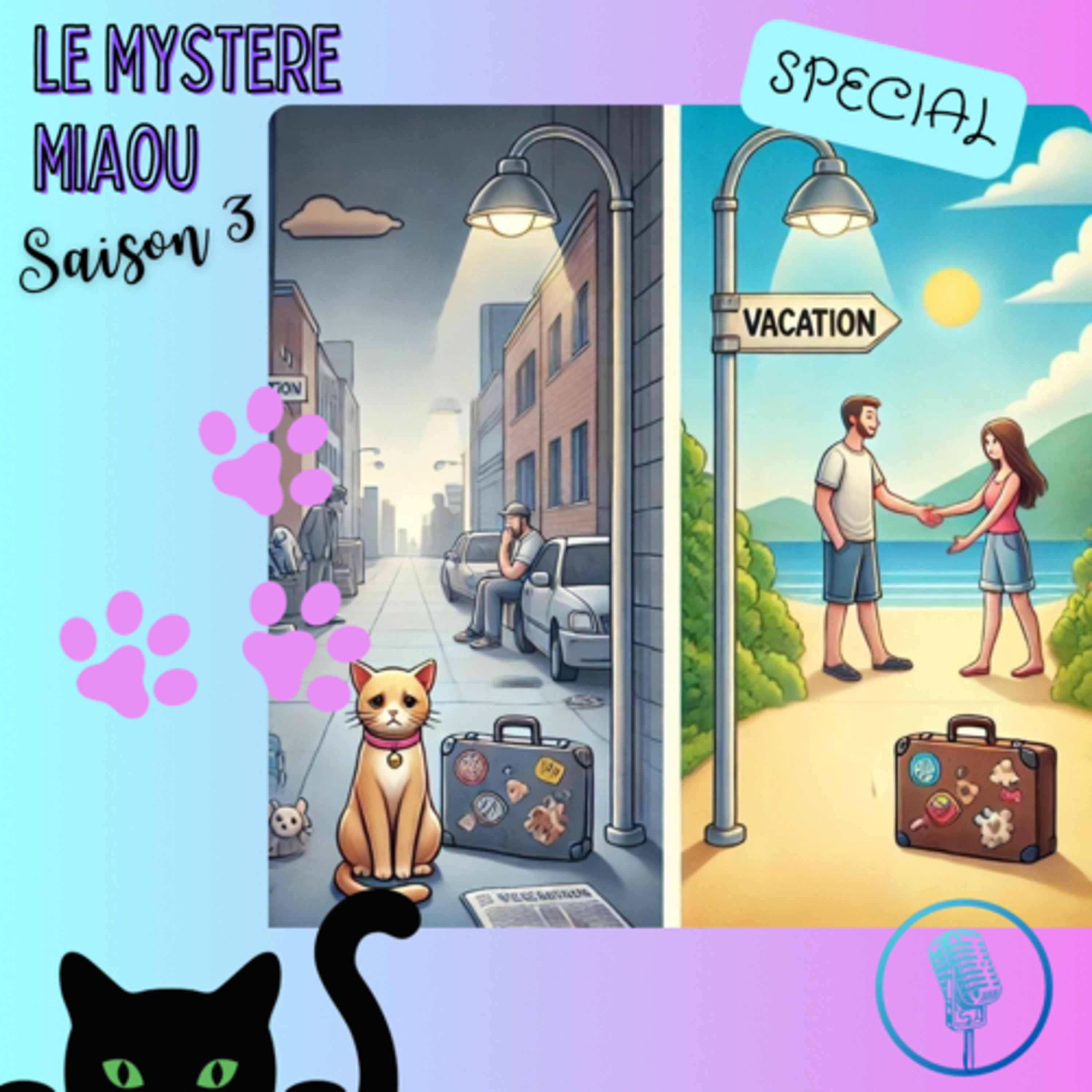 Le Mystère Miaou, un podcast de chats.