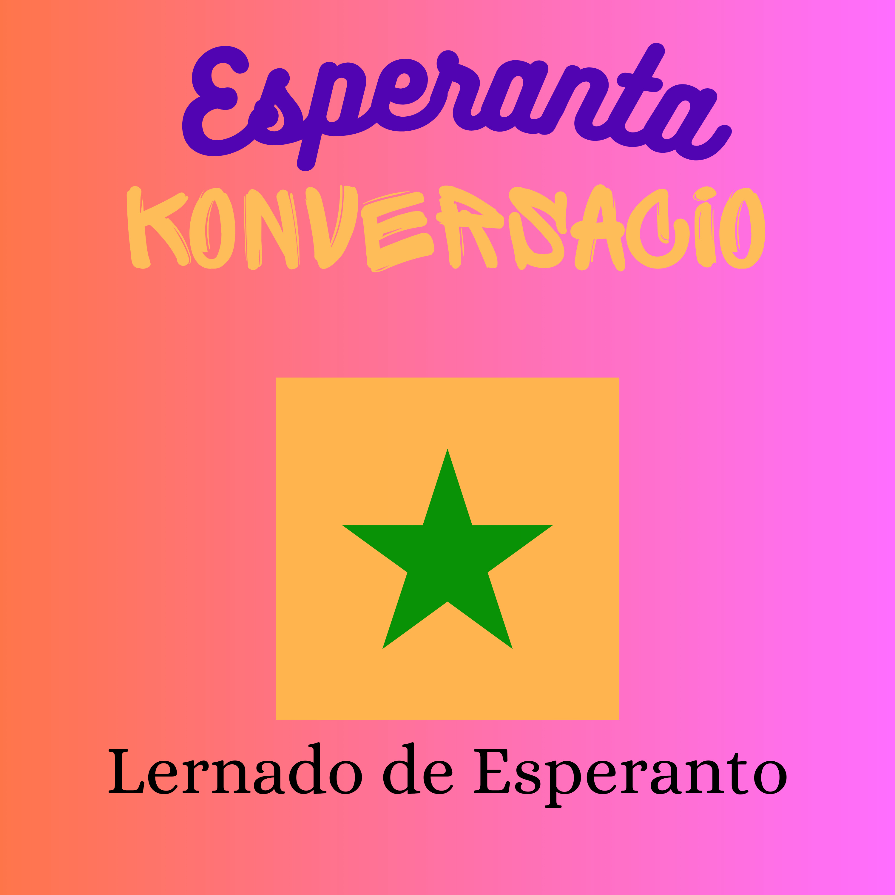 Mia lernado de Esperanto