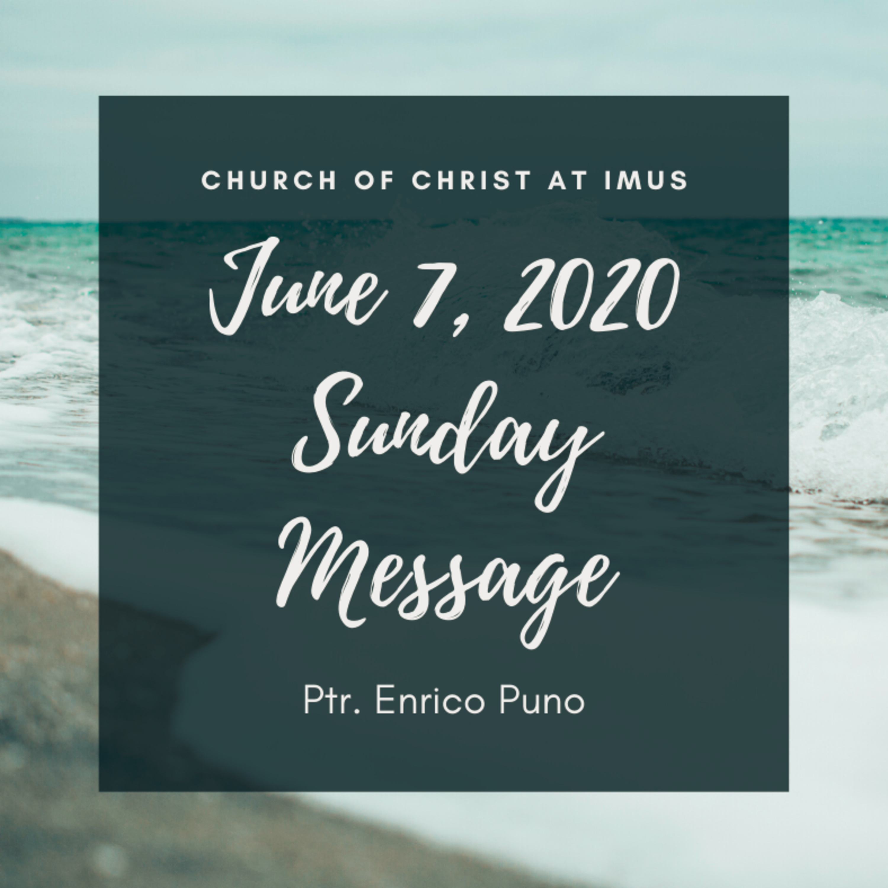 Church of Christ at Imus Sunday Messages