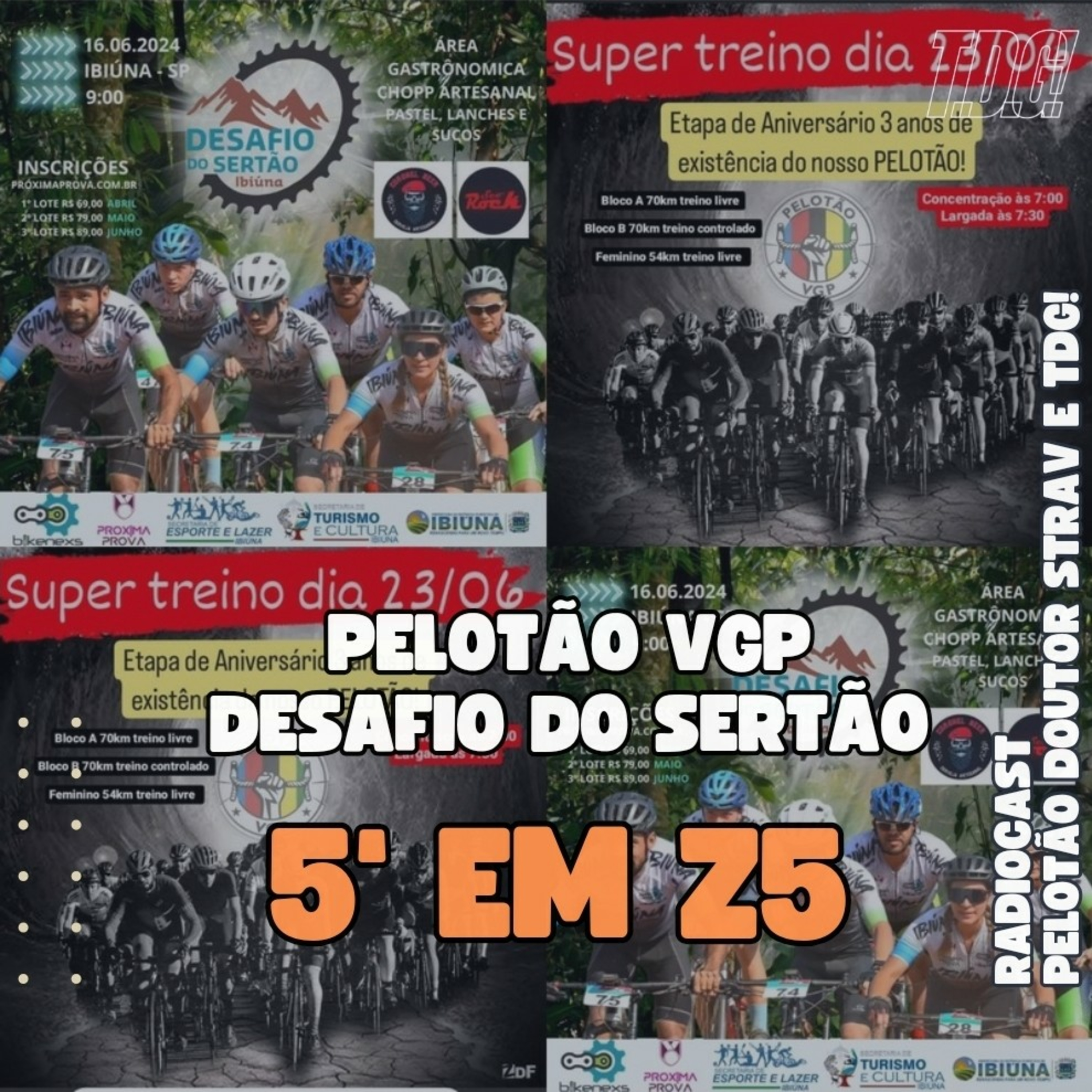5' em Z5 - Pelotão VGP - Resultados do Desafio do Sertão.  episode artwork