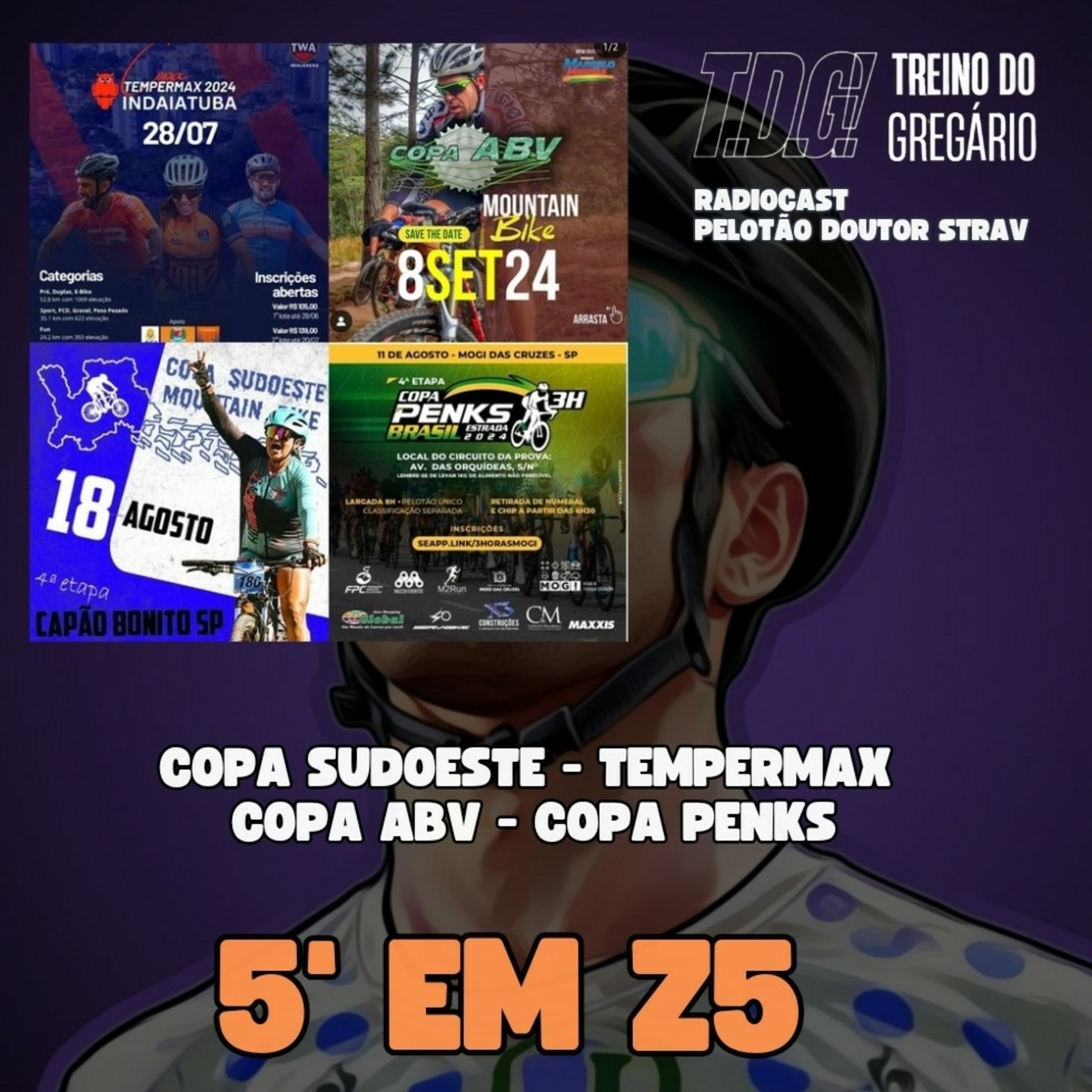 5' em Z5 - Copa Tempermax - Reconhecimento Copa Sudoeste MTB - Copa ABV episode artwork