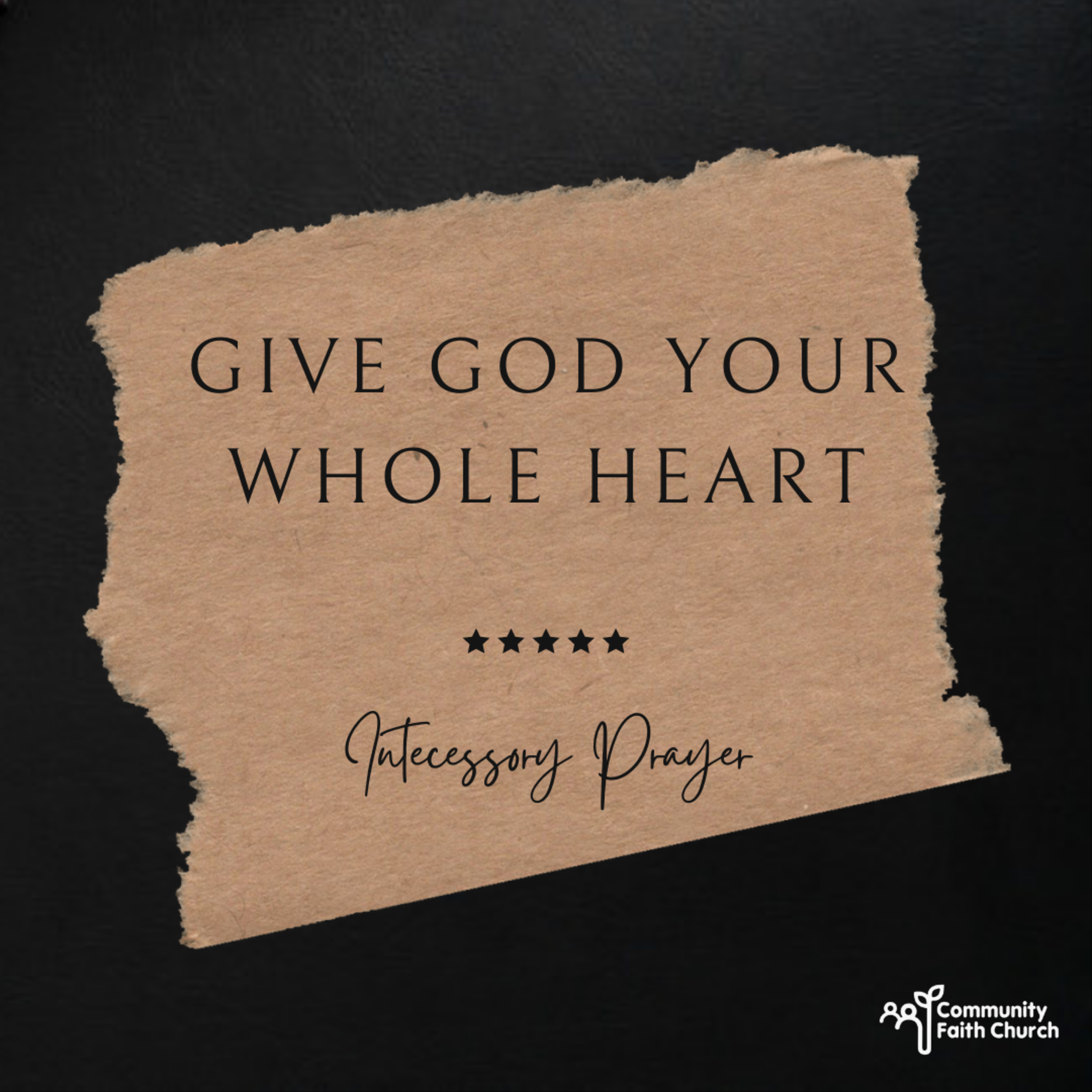 Give God your whole heart episode artwork