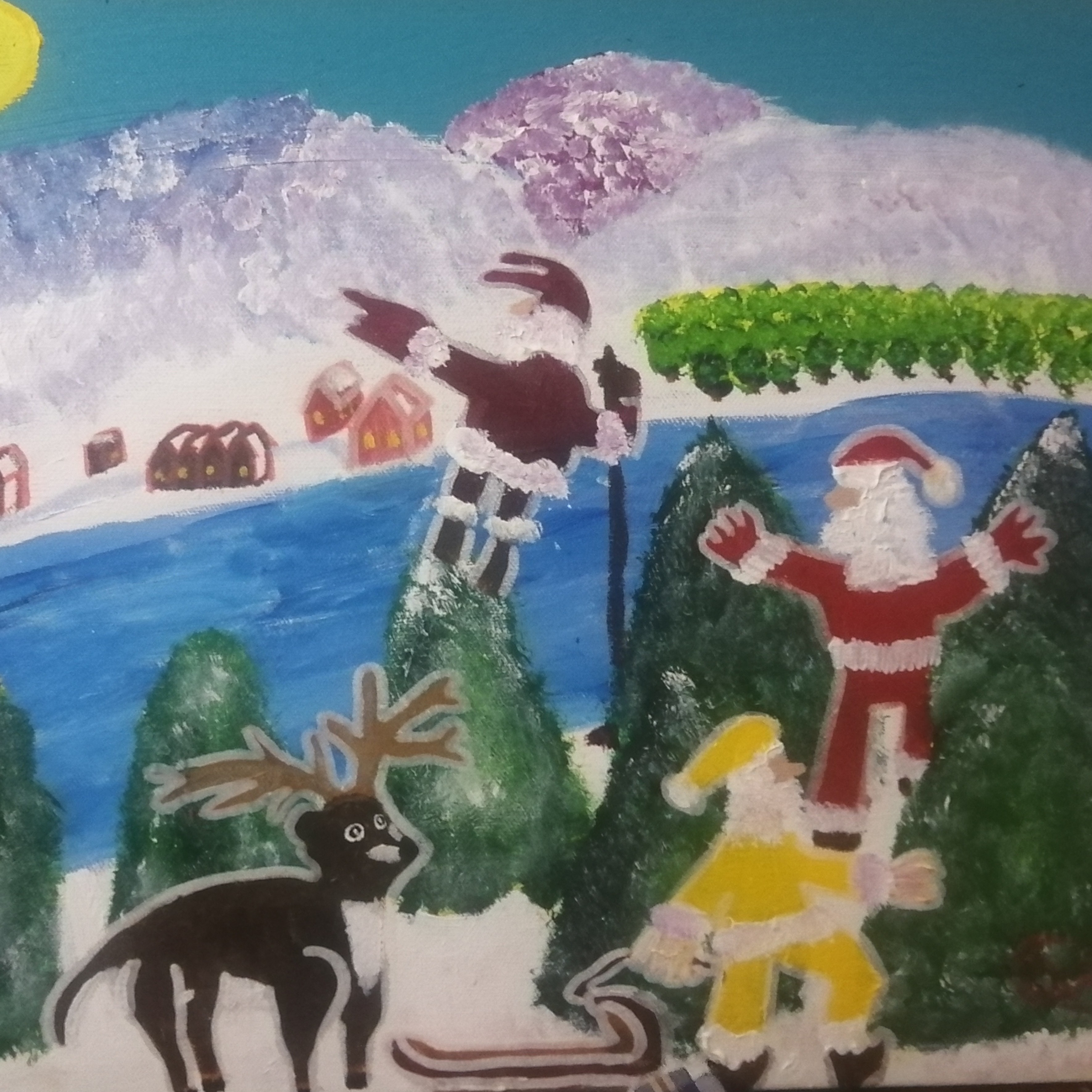 A Christmas Story: Snowpeak Hill, Santa, Jack Frost, and Krampus