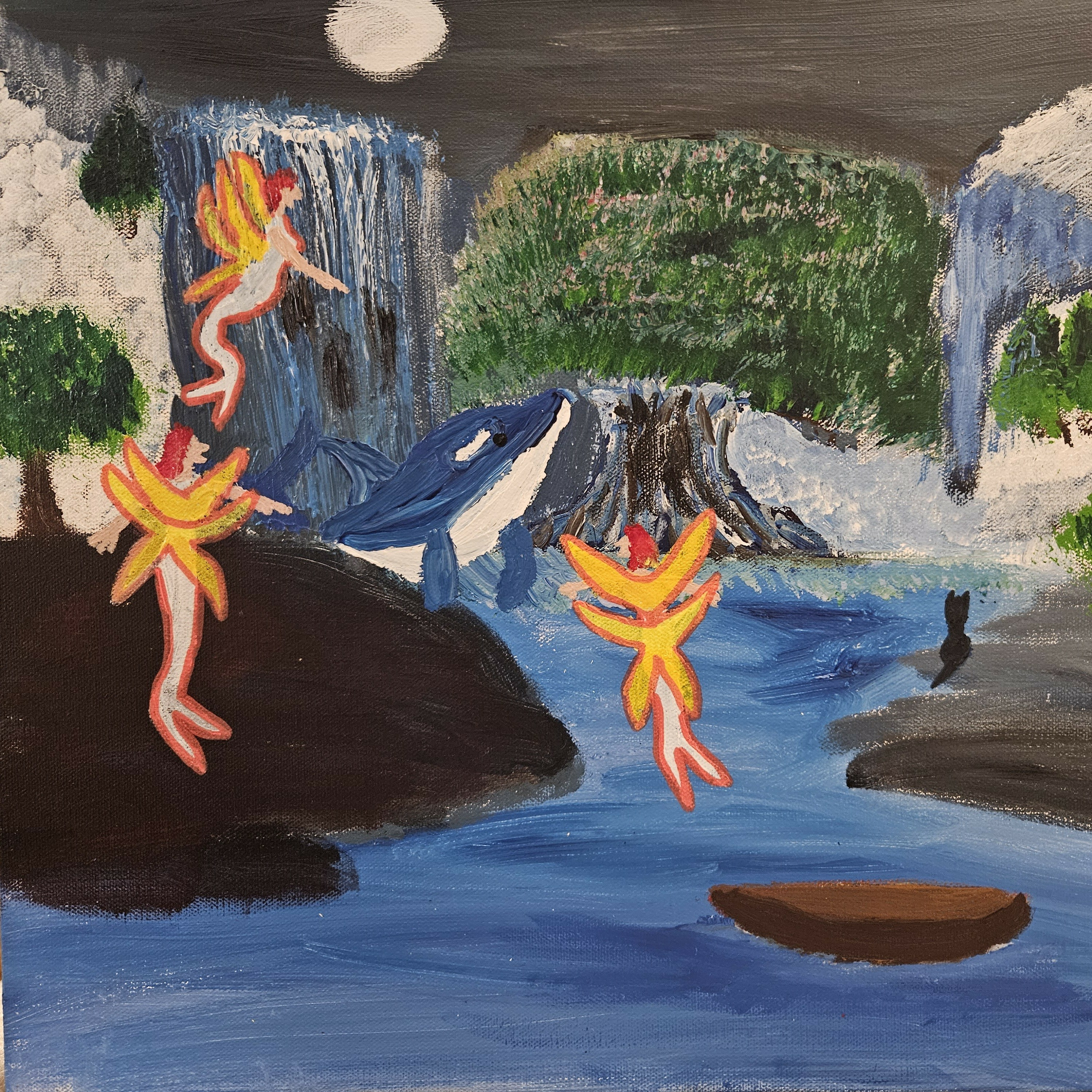 Jack, Leila and the Arial Mermaid's