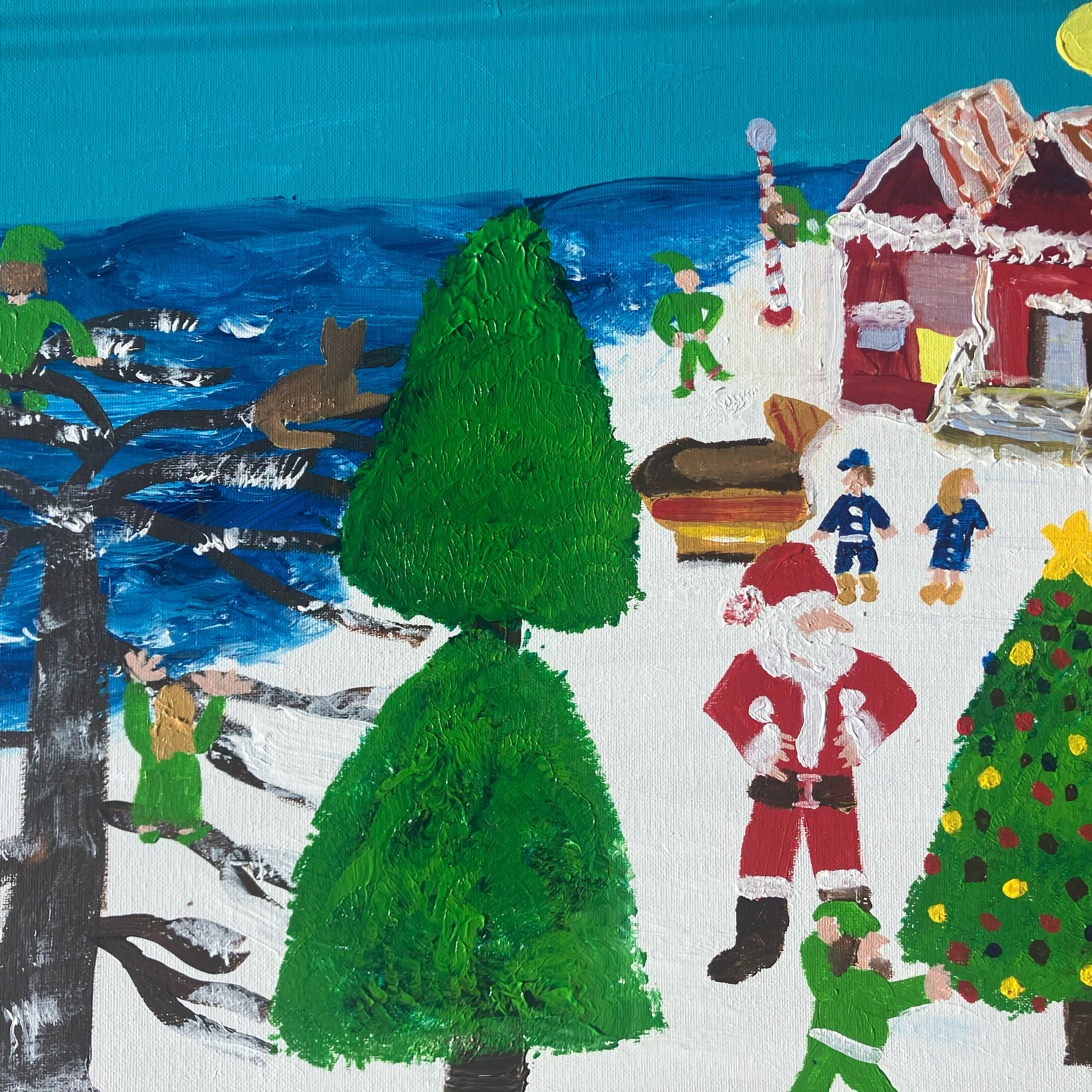 Une histoire de Noël: la visite de Jack le chat