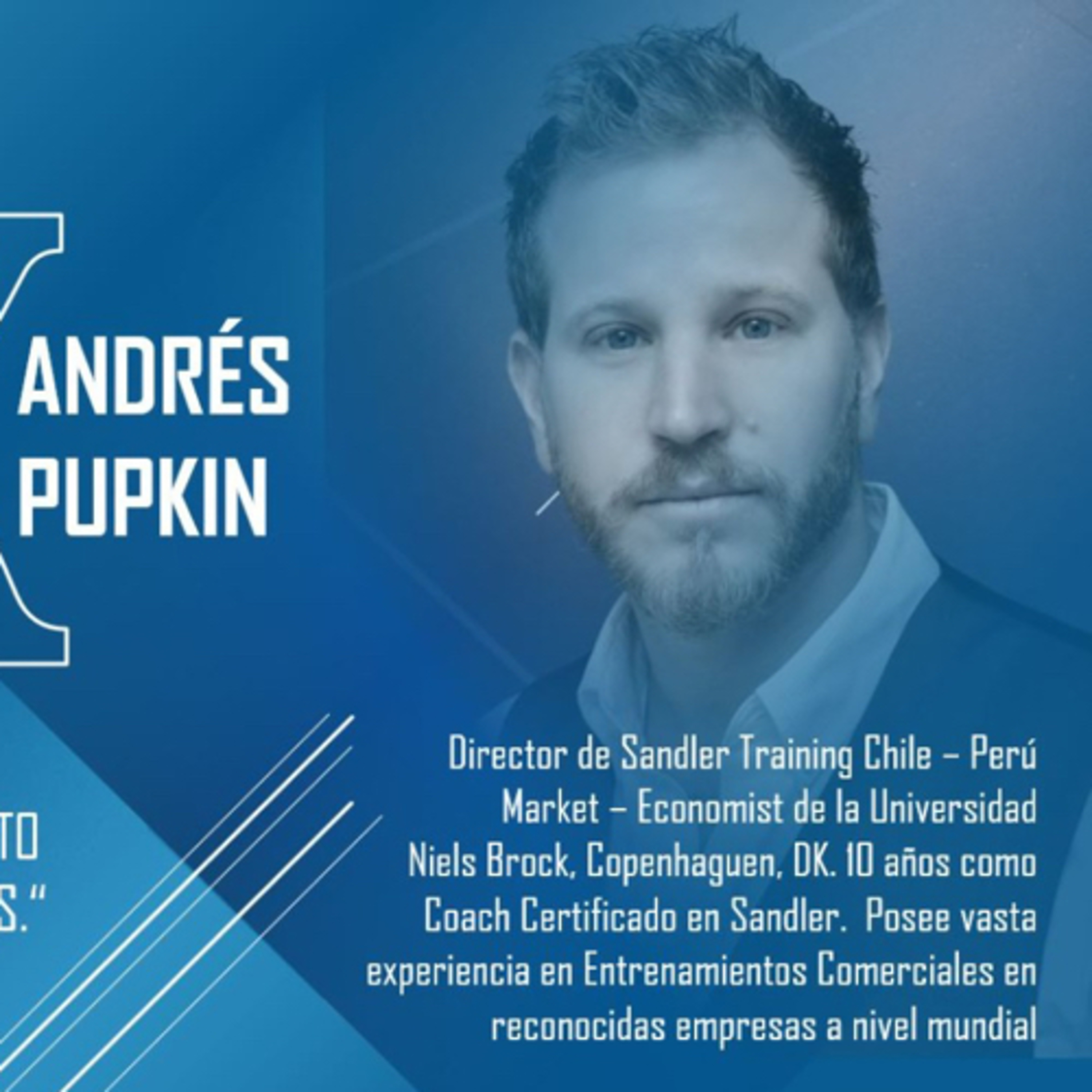 Lleva tu comportamiento al éxito. No te estanques. Andres Pupkin - Sandler Training