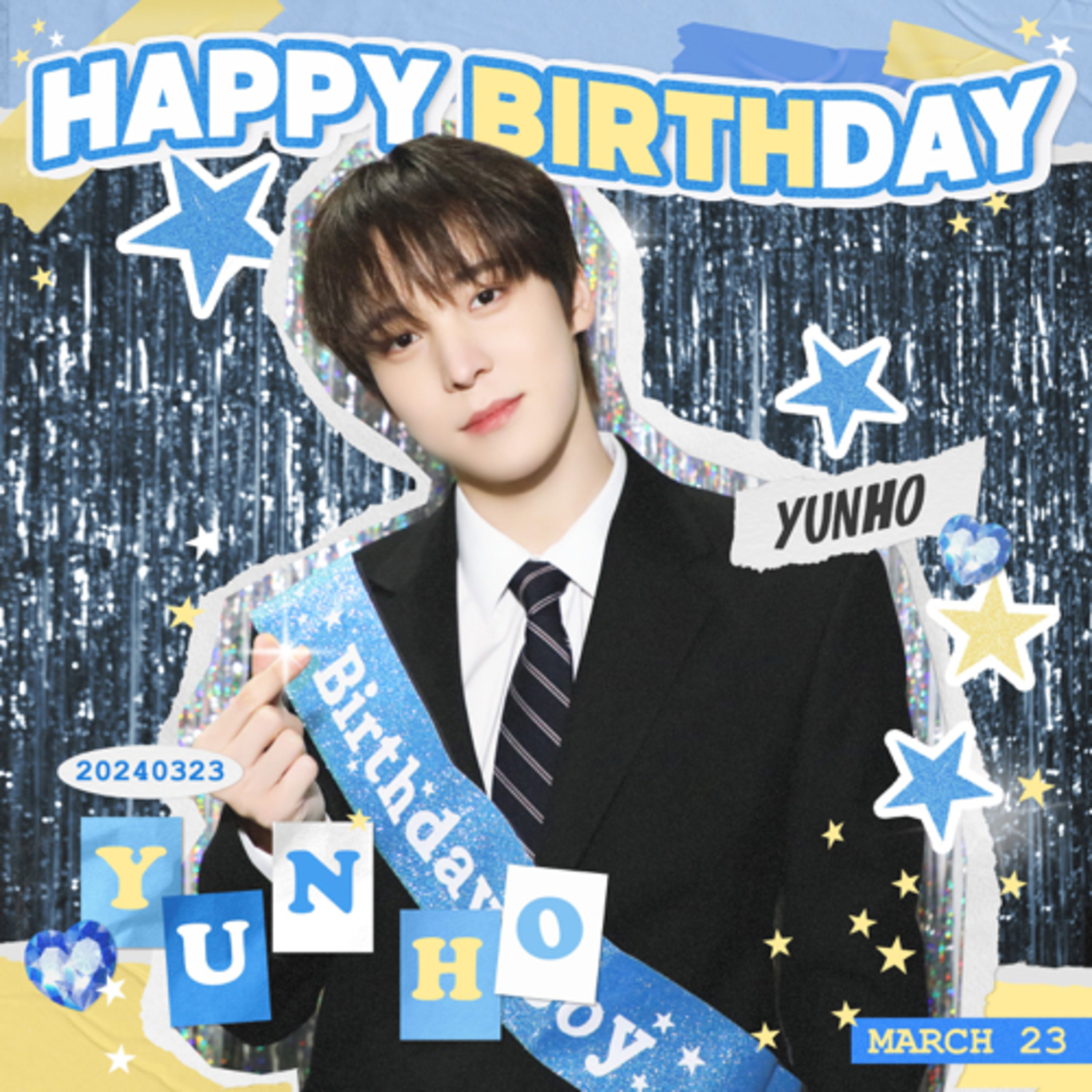 Happy 25th Birthday to Yunho ATEEZ member today and everything news of Kpop today episode artwork