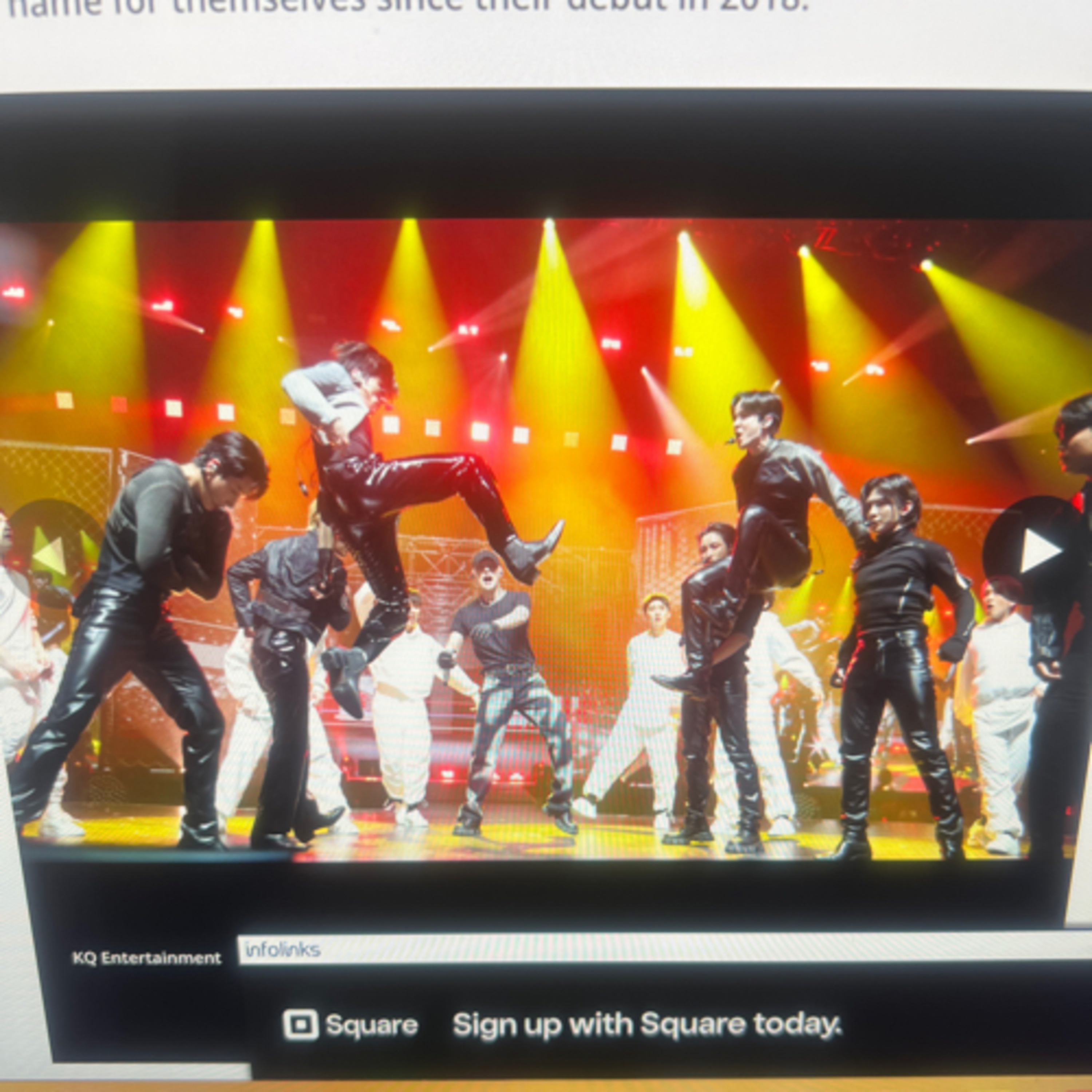 Kpop news articles of Kpop boy band ATEEZ and Stray Kids also GOT7 Youngjae and BamBam episode artwork