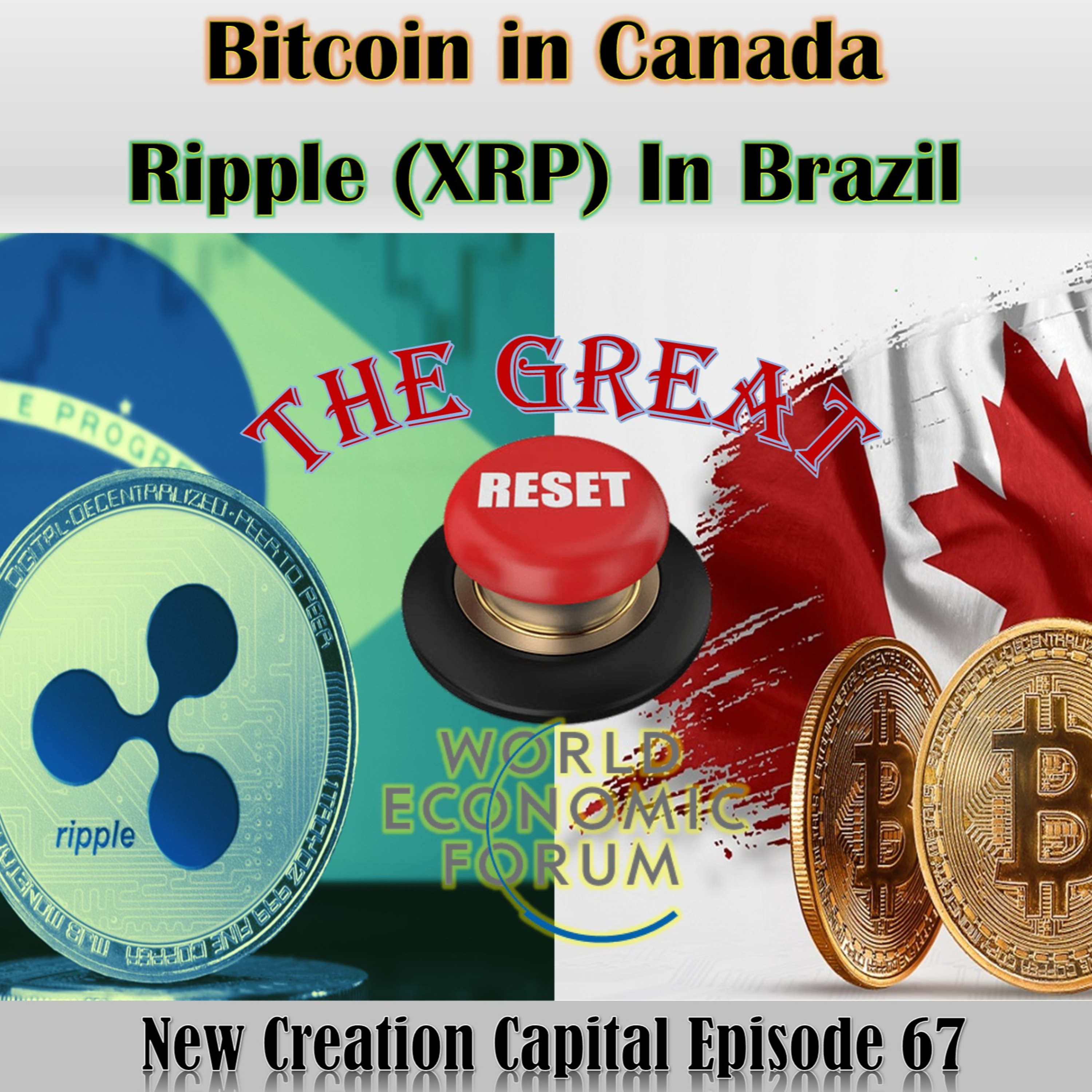 Episode 67: The Great Reset. Bitcoin in Canada. Ripple (XRP) in Brazil  episode artwork