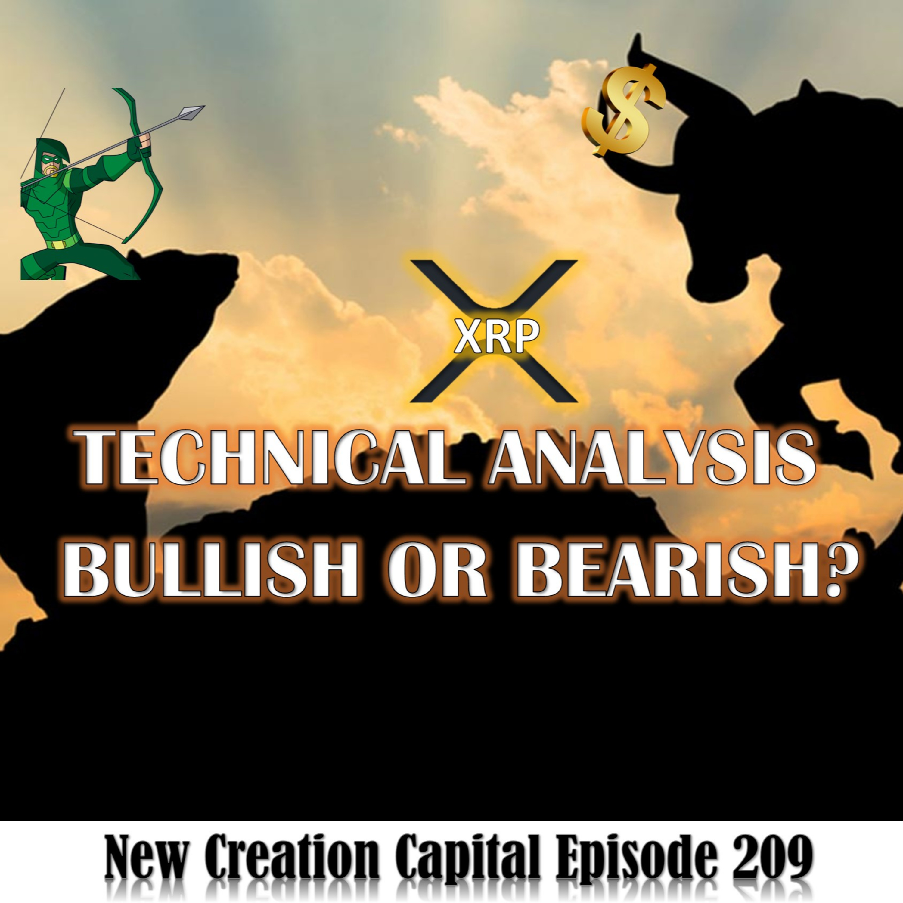 Episode 209: Technical Analysis: 💥 Chainlink, Bitcoin & XRP 💲 Is It Bullish or Bearish? episode artwork