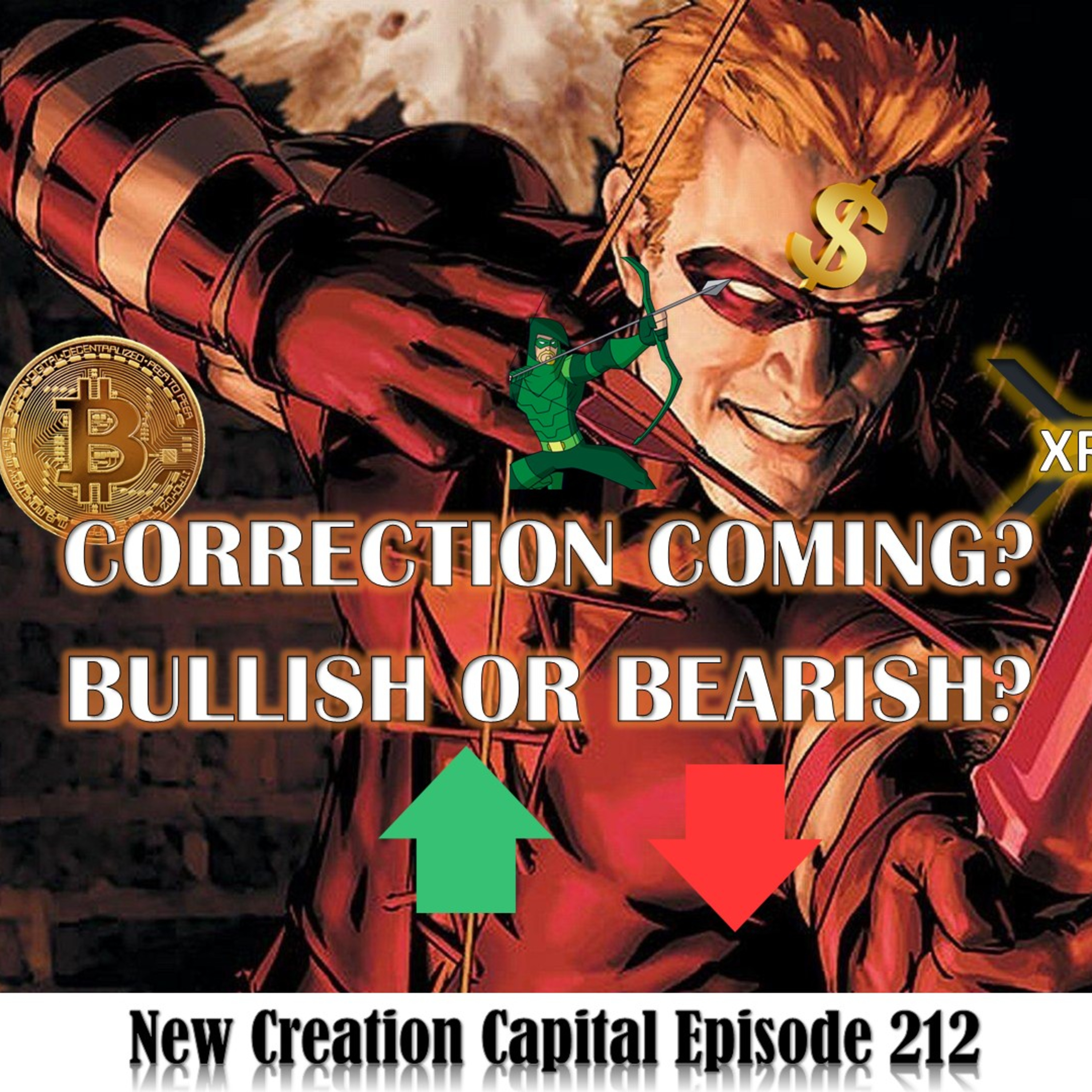 Episode 212: 💲 Correction Incoming? Bitcoin and XRP Analysis. Bullish or Bearish?  episode artwork