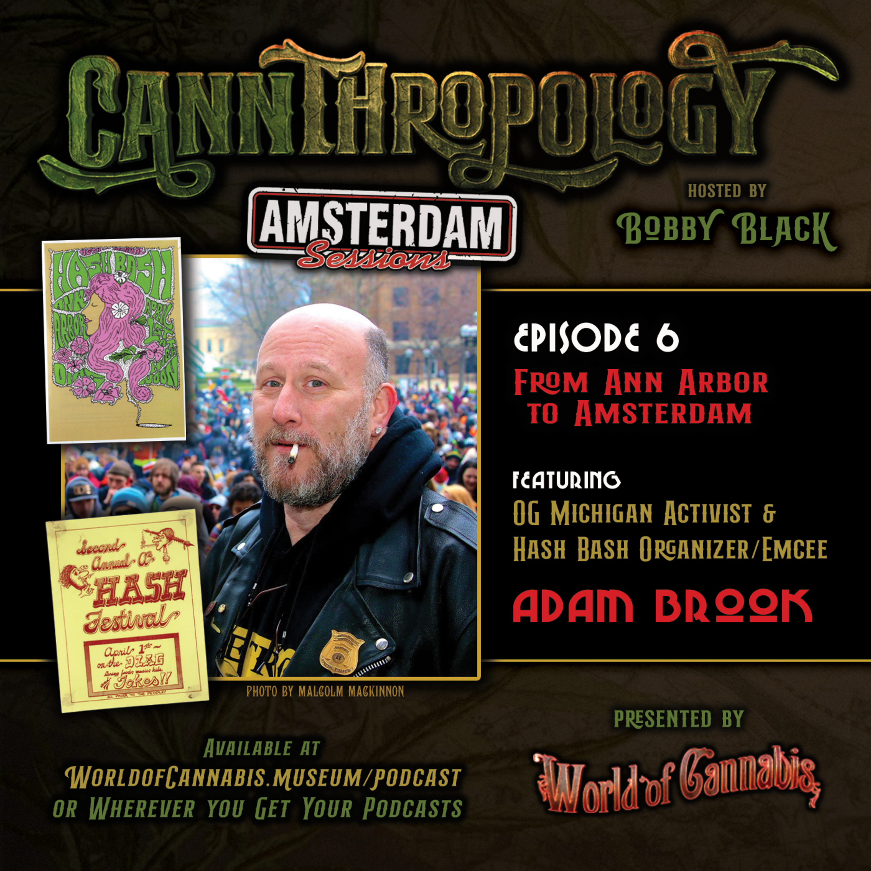 EP. 06 - FROM ANN ARBOR TO AMSTERDAM (with guest Adam Brook) episode artwork