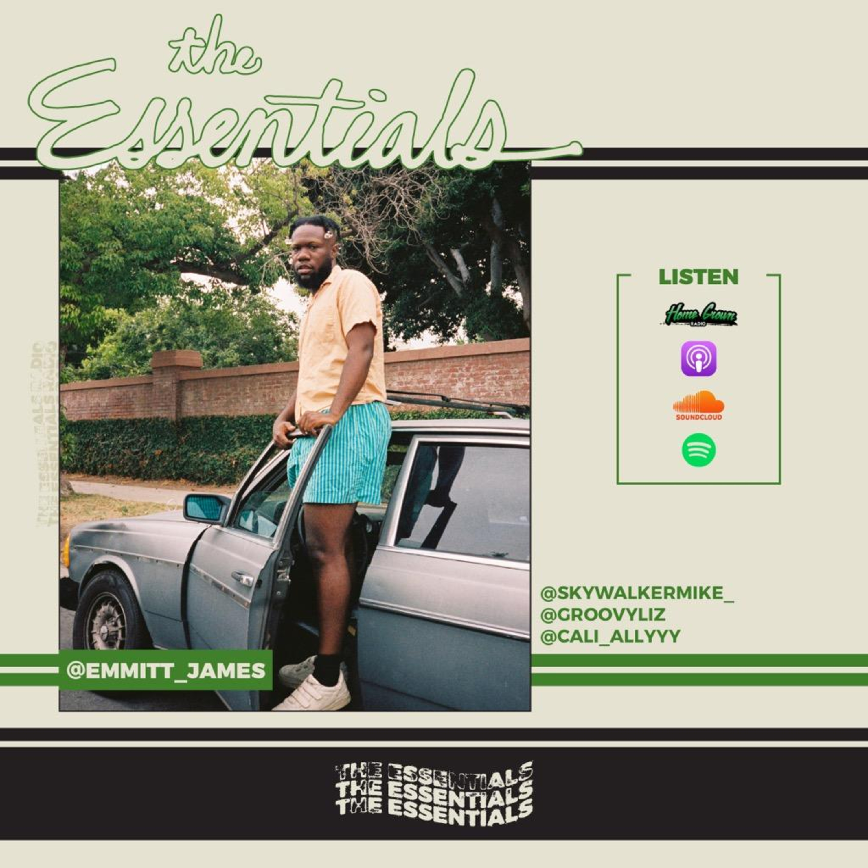 w/ Emmitt James + ‘Cuffin Season’ EP + Baerista + Taking Advantage of Time
