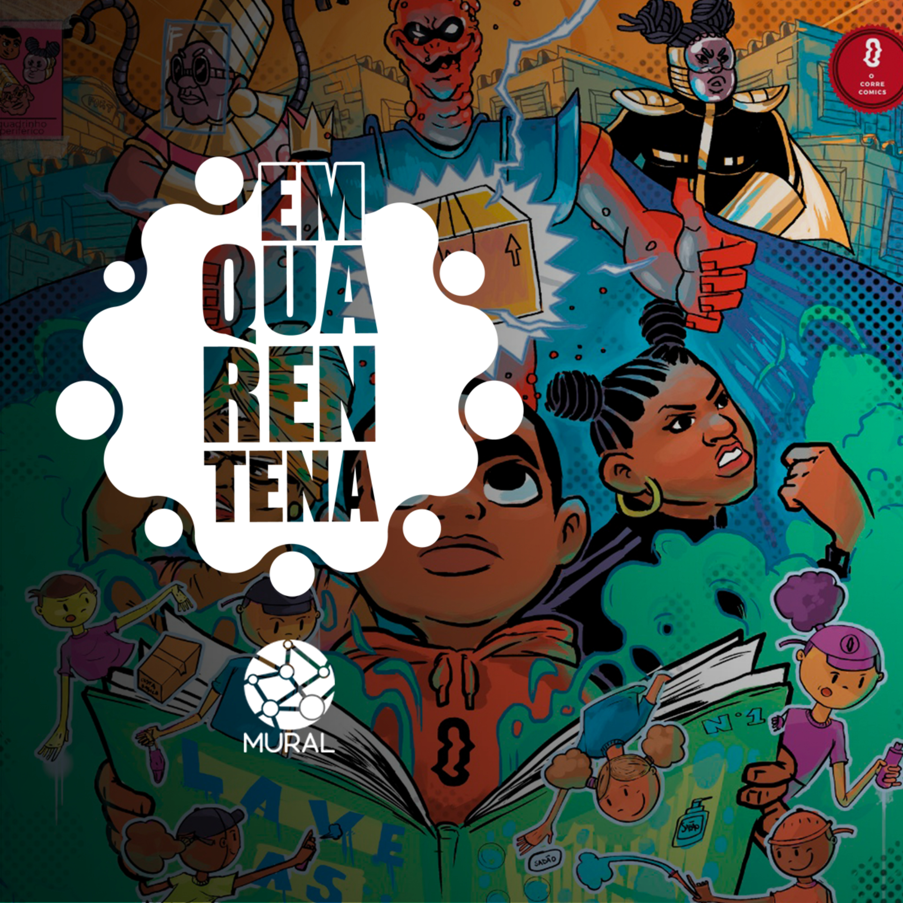 História em quadrinhos no Rolê no Sofá