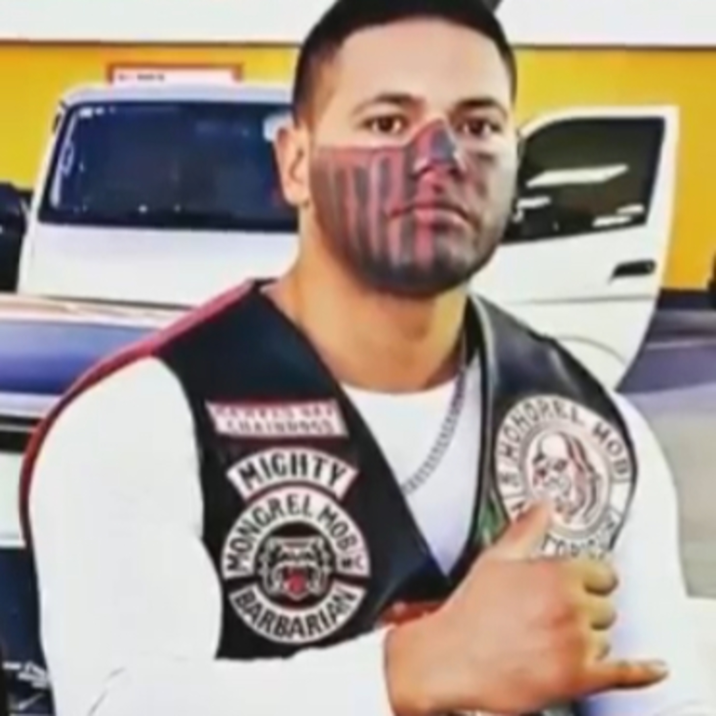 Mongrel mob notorious vice president Puk Dog episode artwork